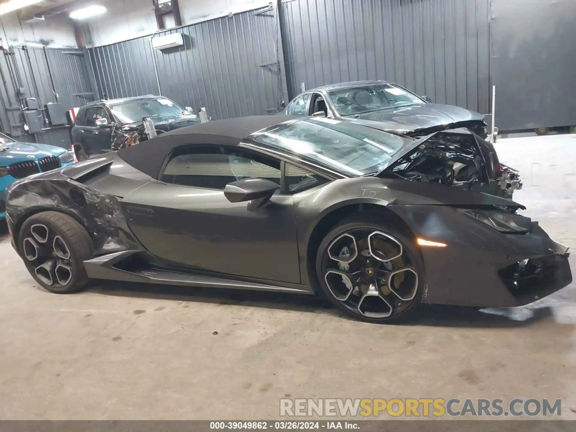 14 Photograph of a damaged car ZHWUR2ZF7KLA11826 LAMBORGHINI HURACAN 2019