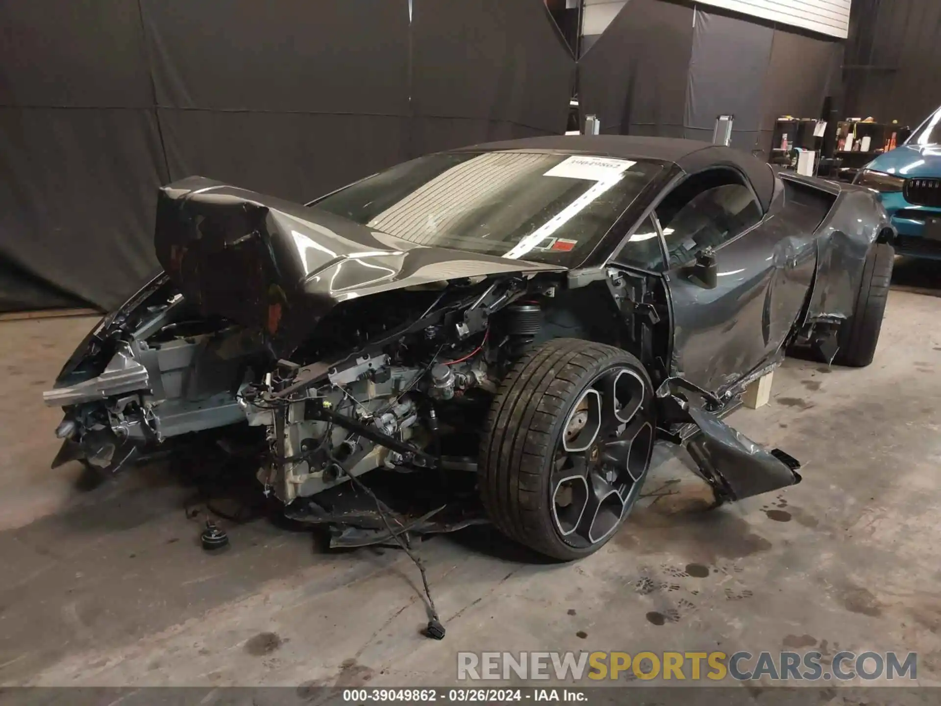 2 Photograph of a damaged car ZHWUR2ZF7KLA11826 LAMBORGHINI HURACAN 2019