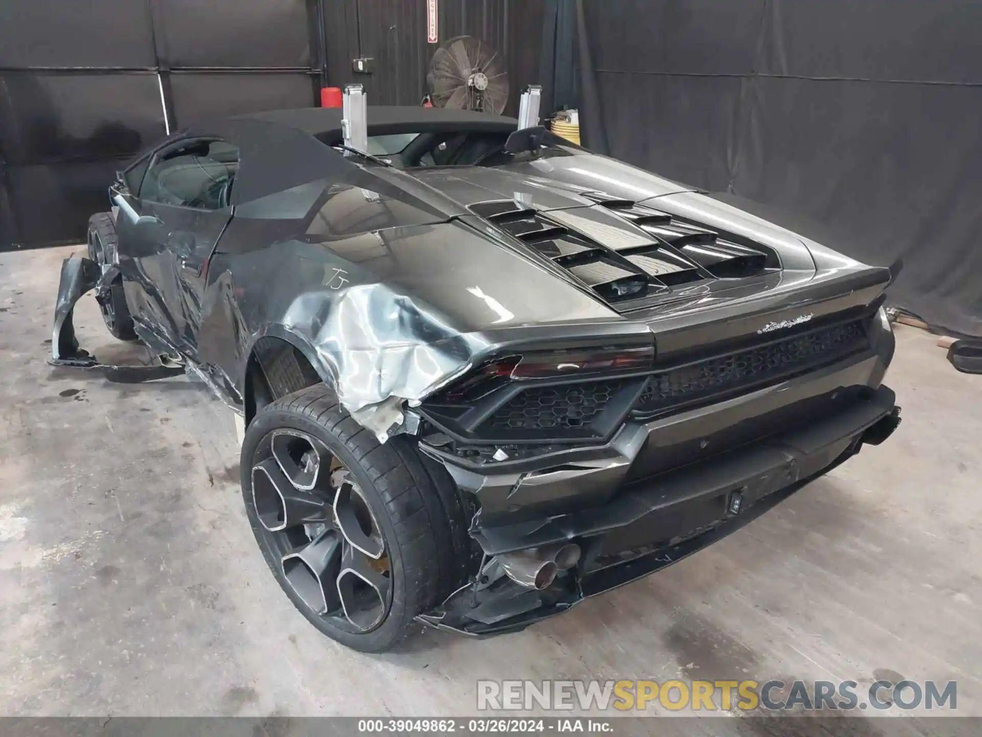 3 Photograph of a damaged car ZHWUR2ZF7KLA11826 LAMBORGHINI HURACAN 2019