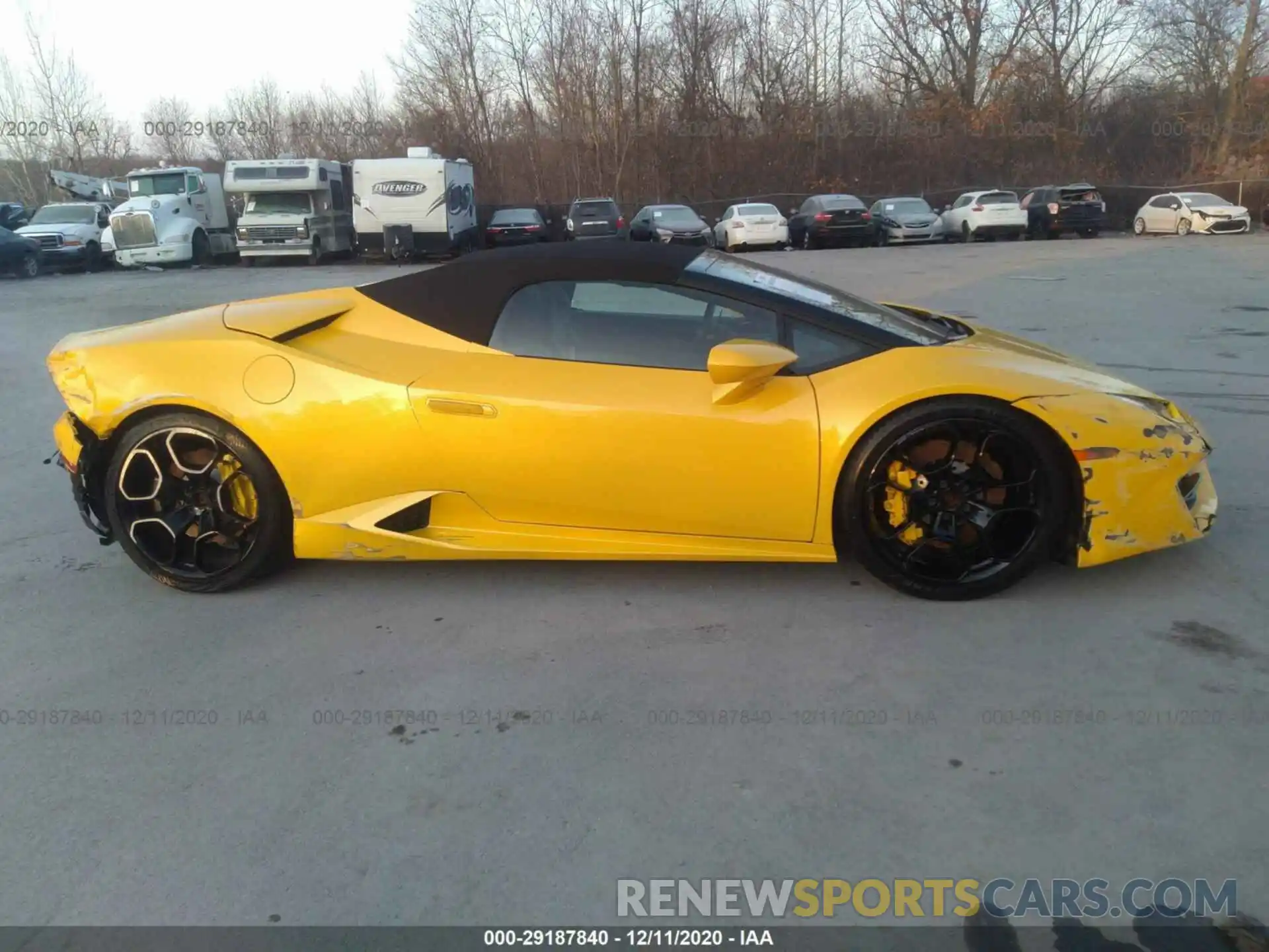 6 Photograph of a damaged car ZHWUR2ZF9KLA12542 LAMBORGHINI HURACAN 2019