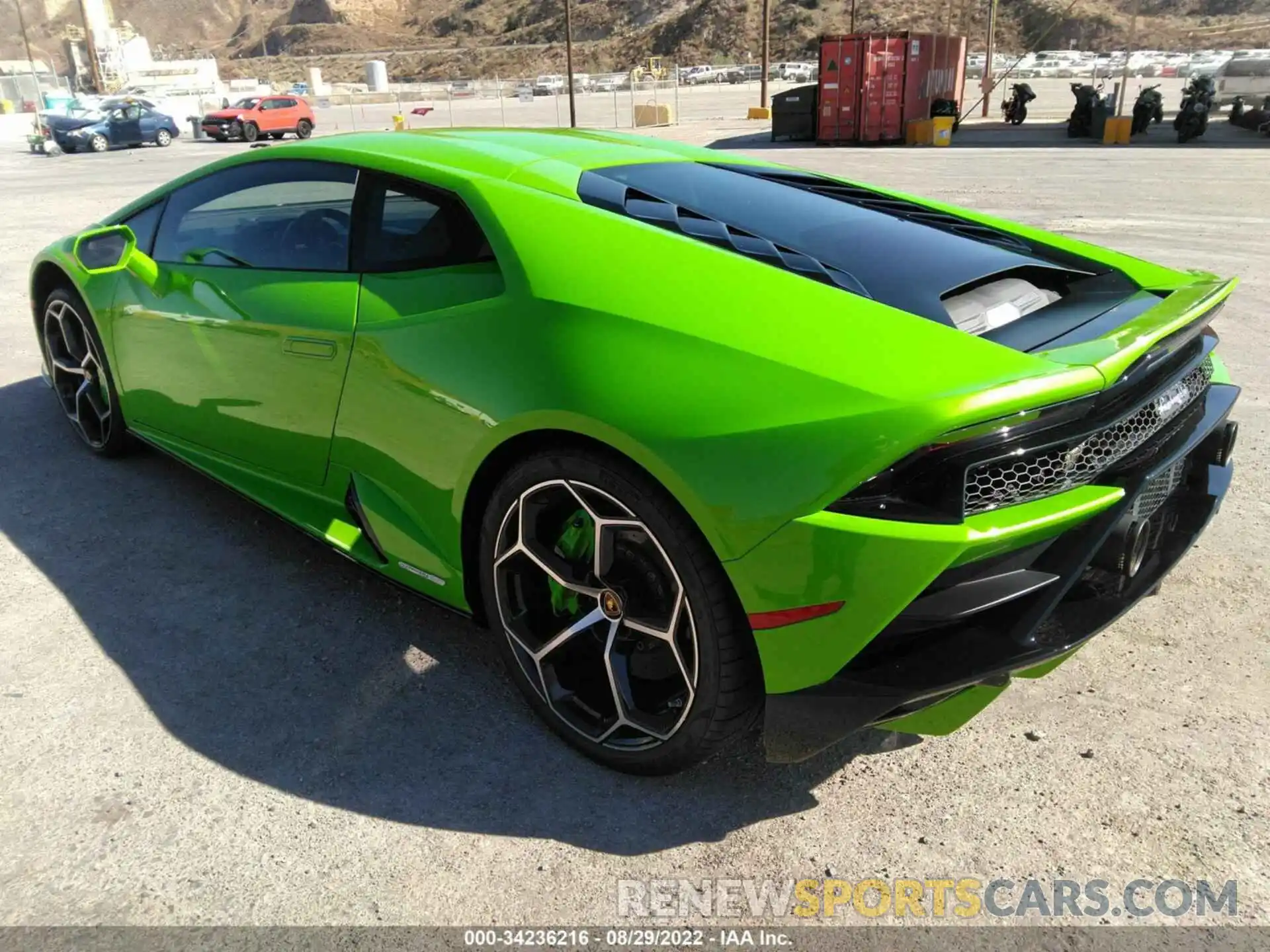 3 Photograph of a damaged car ZHWUF4ZF7LLA13422 LAMBORGHINI HURACAN EVO 2020