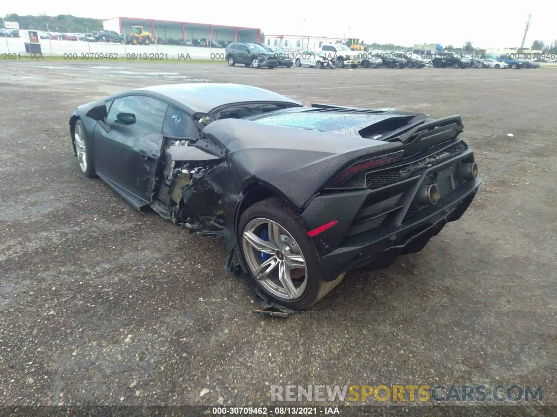 3 Photograph of a damaged car ZHWUF5ZF3LLA14959 LAMBORGHINI HURACAN EVO 2020