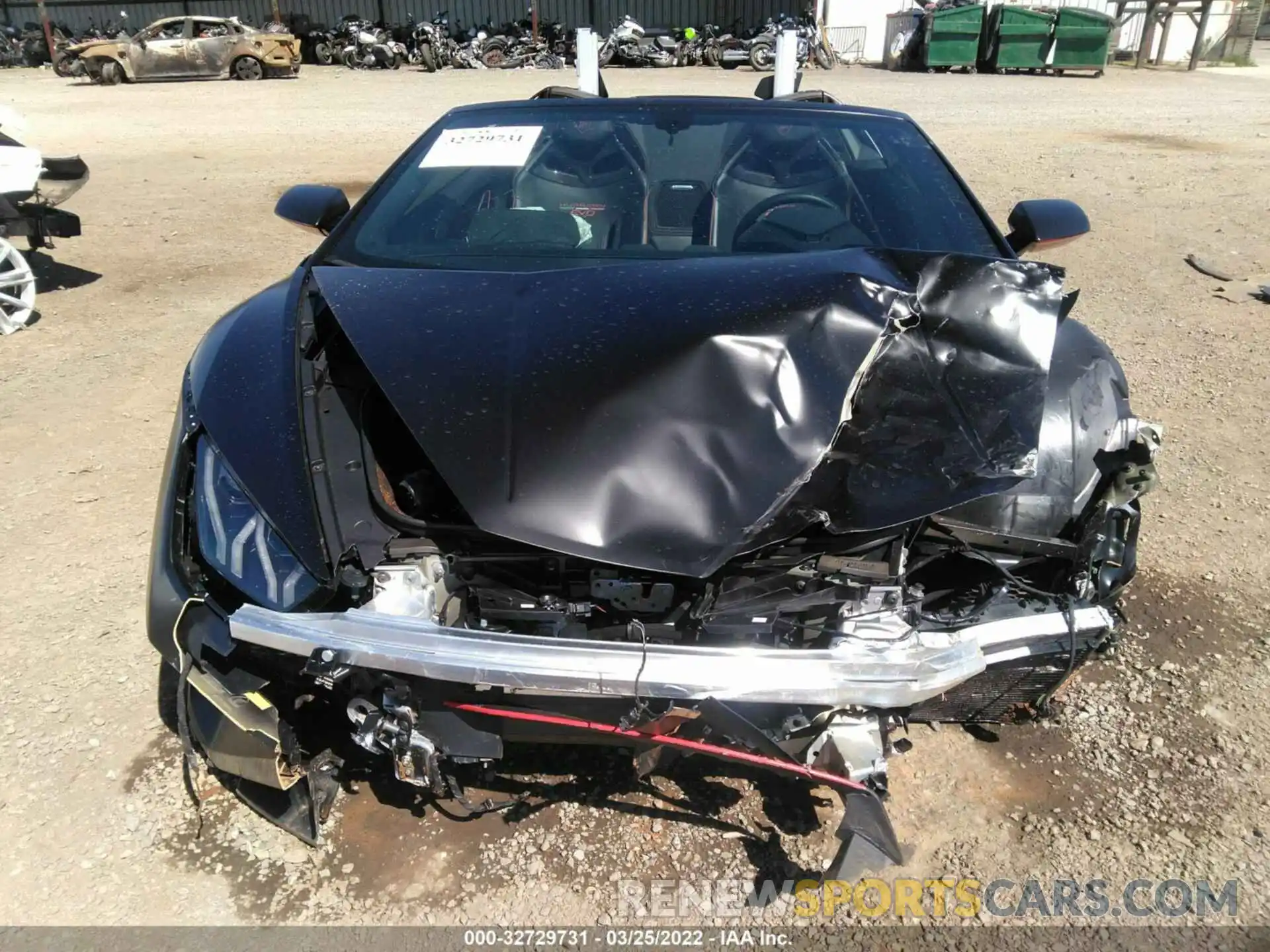 6 Photograph of a damaged car ZHWUT5ZF4LLA15014 LAMBORGHINI HURACAN EVO 2020