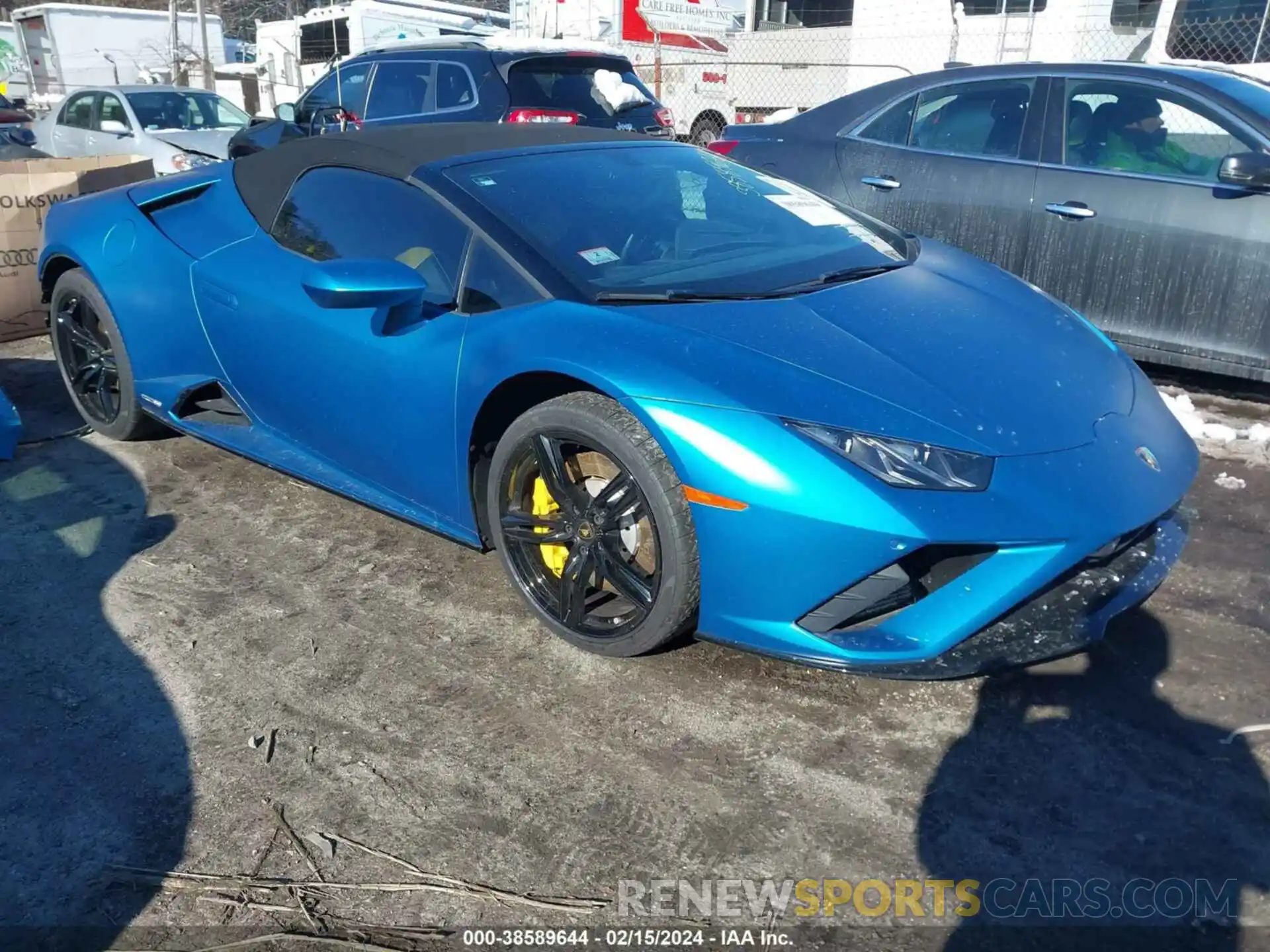 1 Photograph of a damaged car ZHWUT5ZF7LLA15167 LAMBORGHINI HURACAN EVO 2020