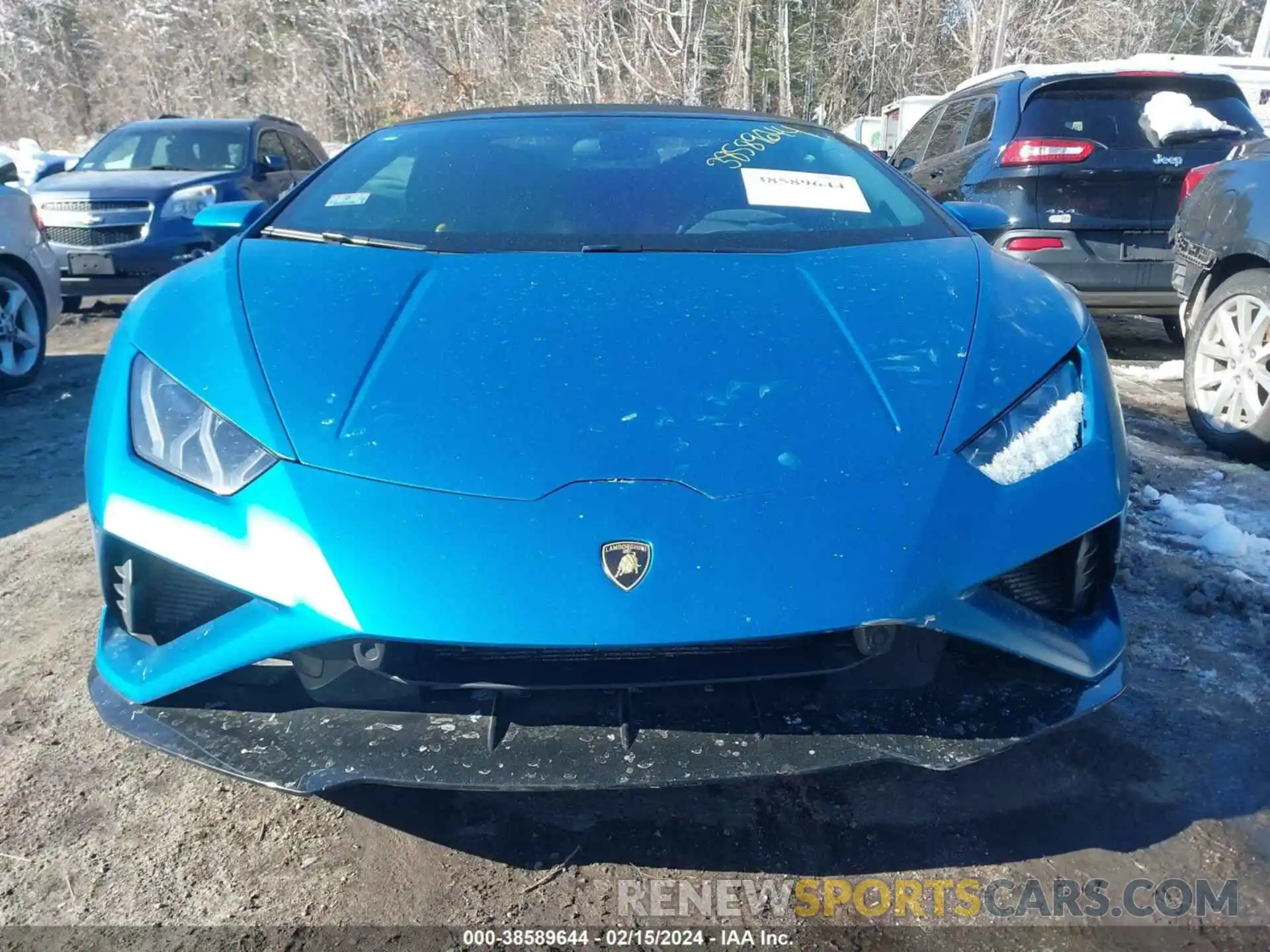 13 Photograph of a damaged car ZHWUT5ZF7LLA15167 LAMBORGHINI HURACAN EVO 2020