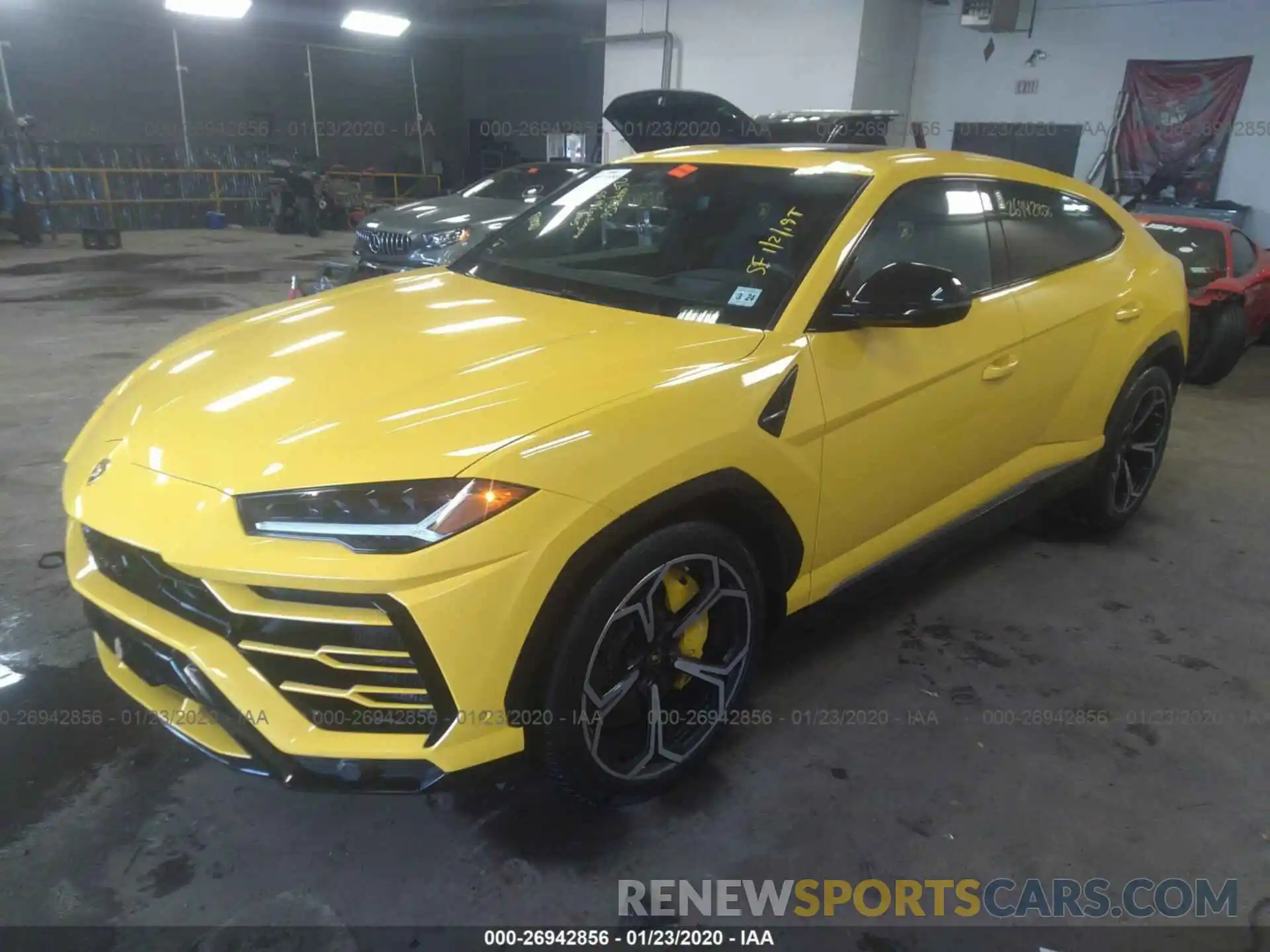 2 Photograph of a damaged car ZPBUA1ZL3KLA01123 LAMBORGHINI URUS 2019