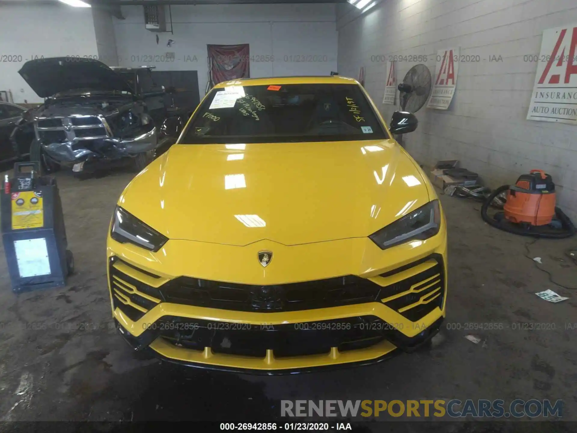 6 Photograph of a damaged car ZPBUA1ZL3KLA01123 LAMBORGHINI URUS 2019