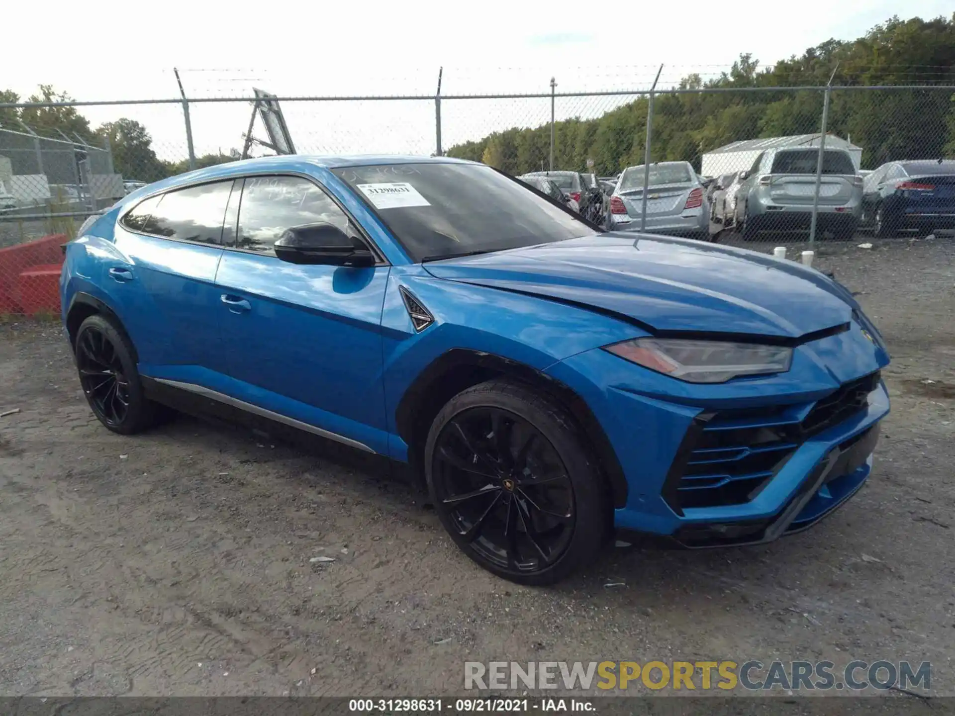 1 Photograph of a damaged car ZPBUA1ZL3KLA03602 LAMBORGHINI URUS 2019