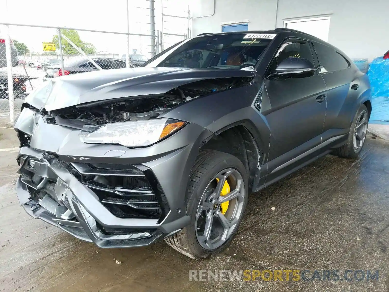 2 Photograph of a damaged car ZPBUA1ZL7KLA01061 LAMBORGHINI URUS 2019