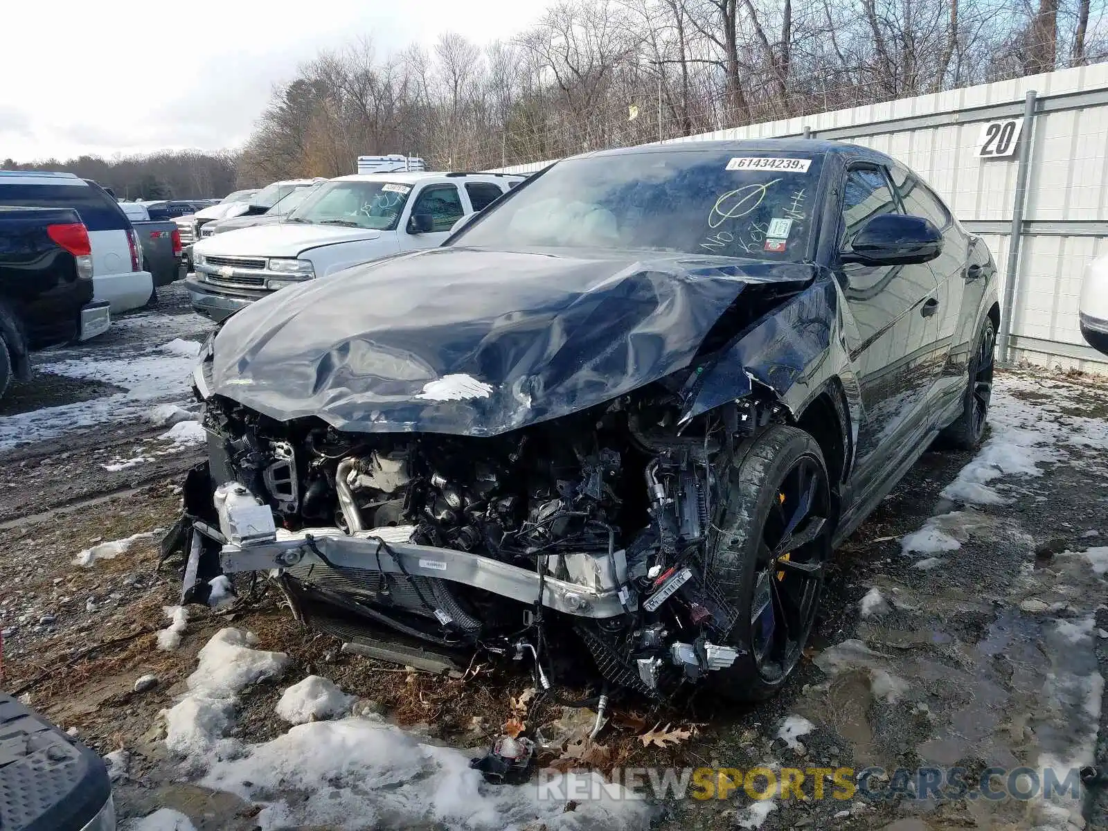 2 Photograph of a damaged car ZPBUA1ZL8KLA04079 LAMBORGHINI URUS 2019