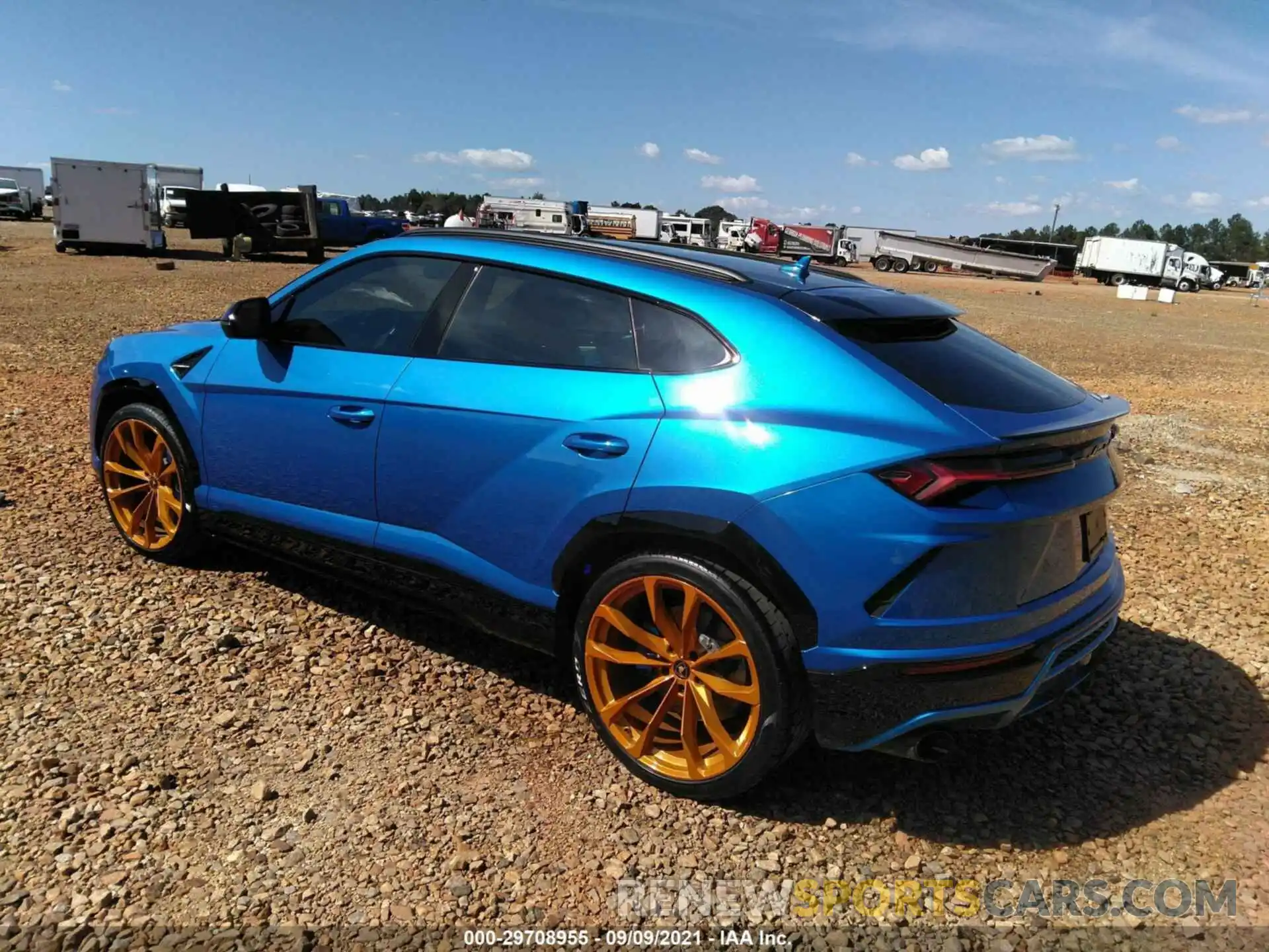 3 Фотография поврежденного автомобиля ZPBUA1ZLXKLA00941 LAMBORGHINI URUS 2019