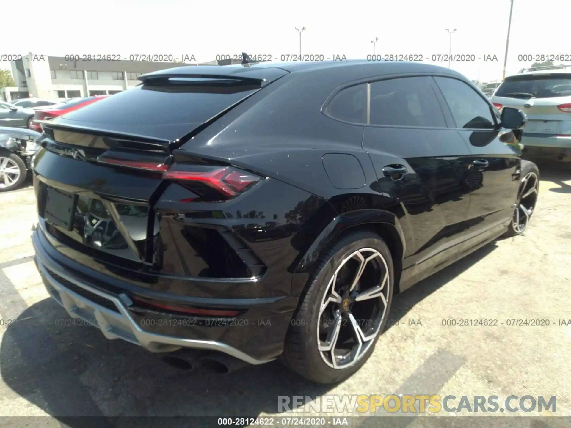 4 Фотография поврежденного автомобиля ZPBUA1ZL1LLA07701 LAMBORGHINI URUS 2020