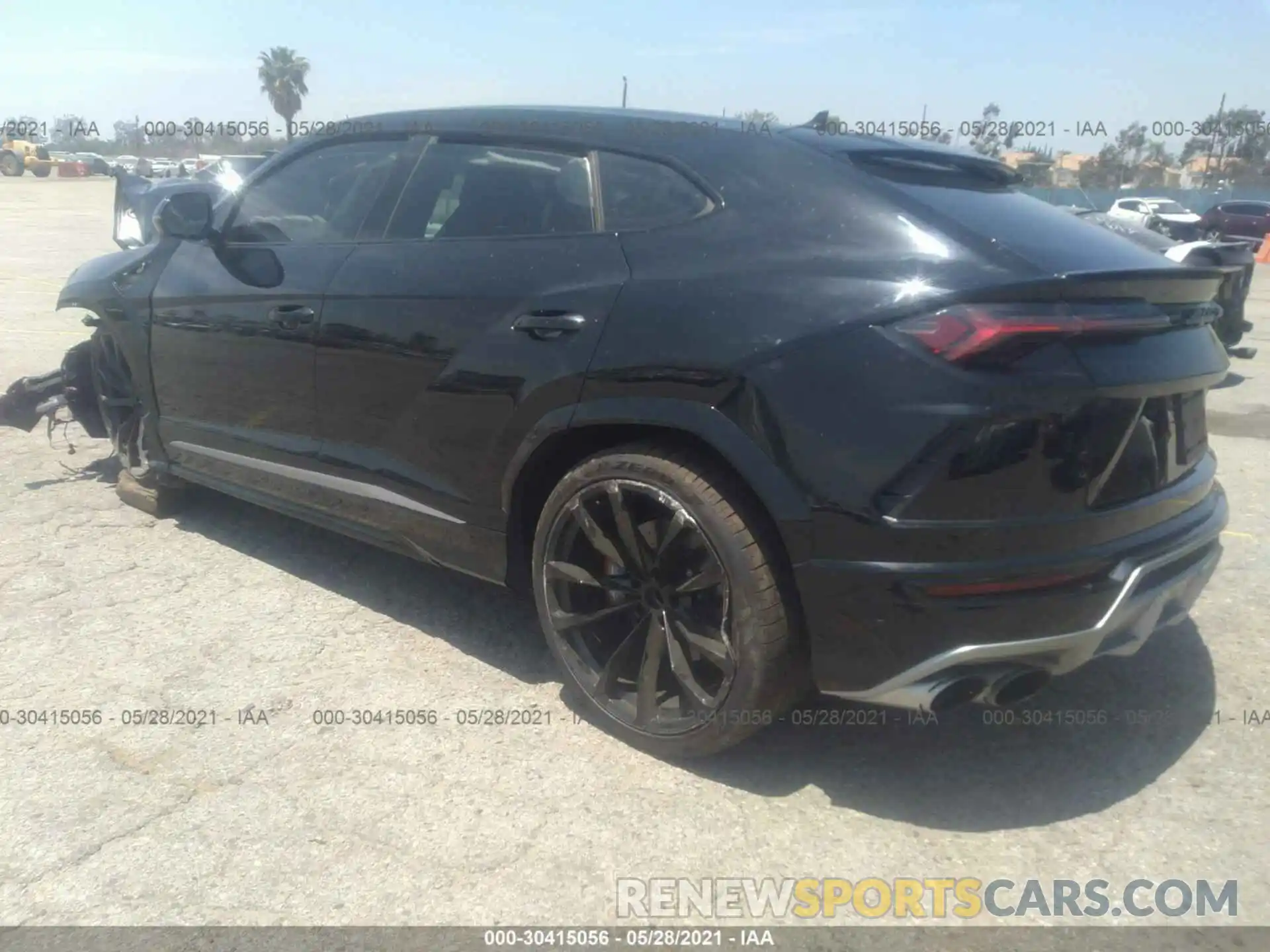 3 Photograph of a damaged car ZPBUA1ZL2MLA11421 LAMBORGHINI URUS 2021