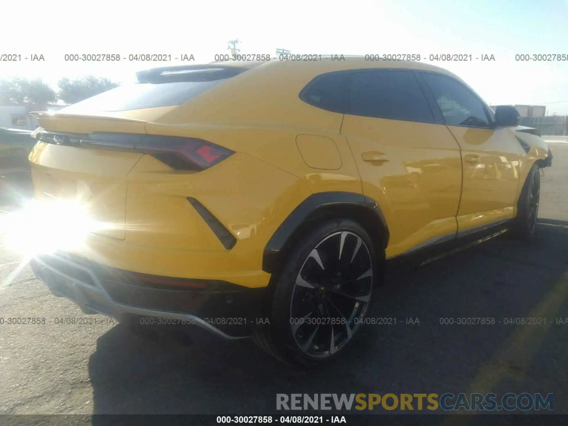 4 Фотография поврежденного автомобиля ZPBUA1ZL9MLA11786 LAMBORGHINI URUS 2021