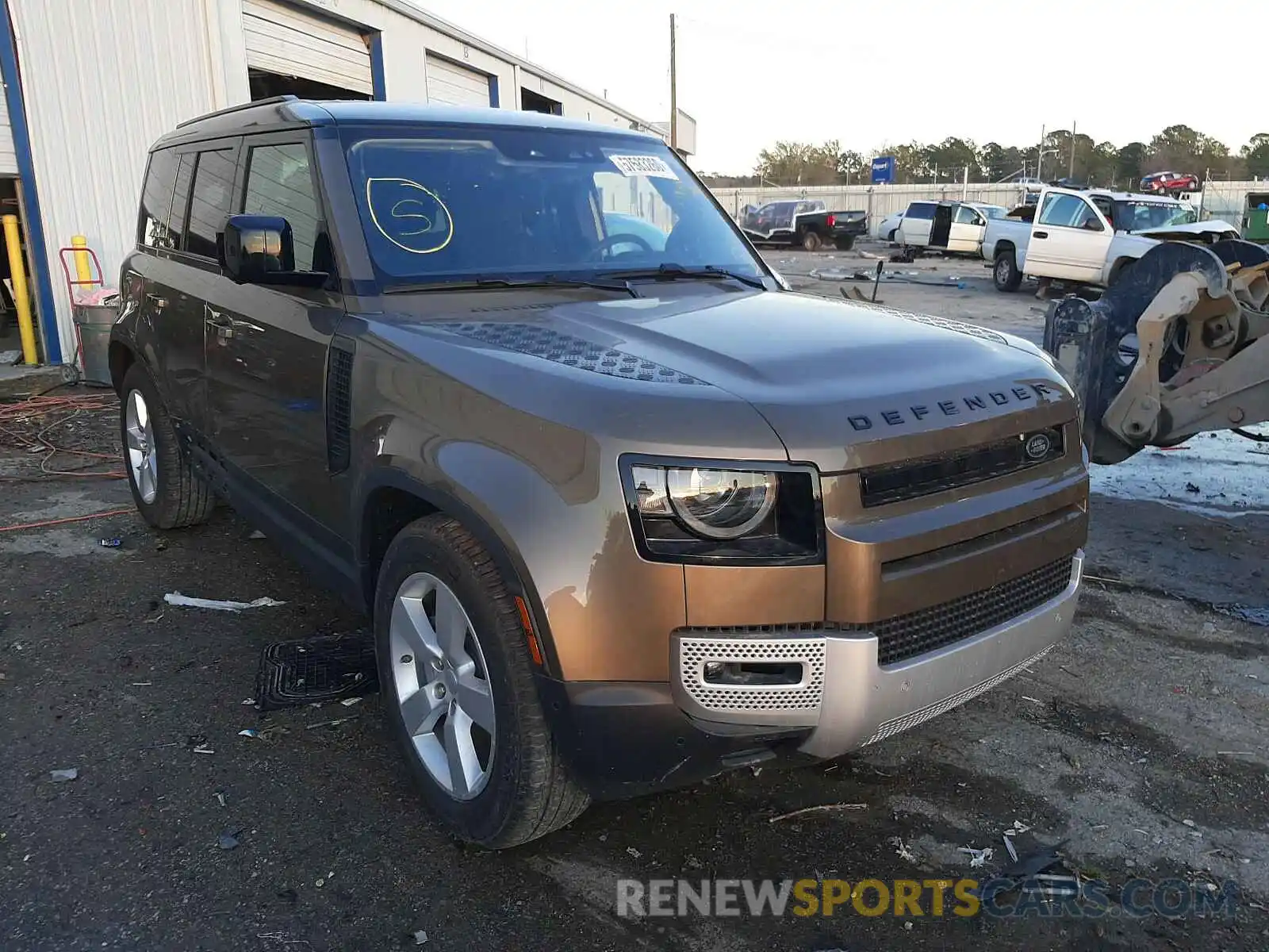 1 Photograph of a damaged car SALE17EU6L2008337 LAND ROVER ALL OTHER 2020