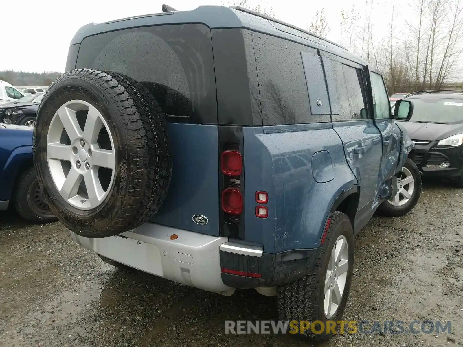 4 Фотография поврежденного автомобиля SALEP7EU2L2015963 LAND ROVER ALL OTHER 2020