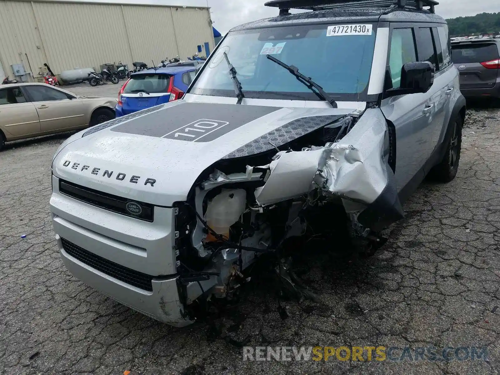 2 Photograph of a damaged car SALEP7EU4L2010022 LAND ROVER ALL OTHER 2020