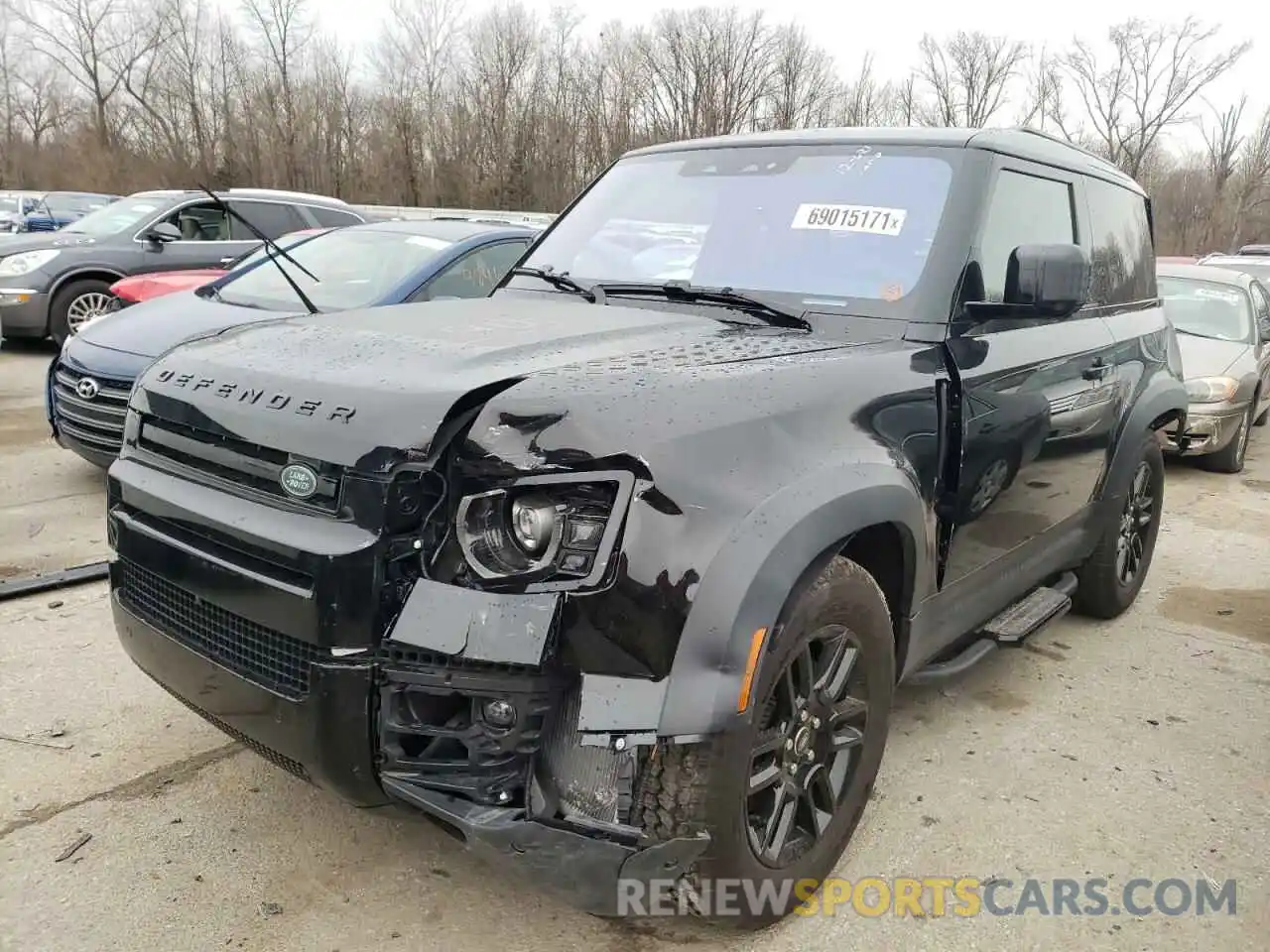 2 Photograph of a damaged car SALEJ6RX8M2061072 LAND ROVER ALL OTHER 2021