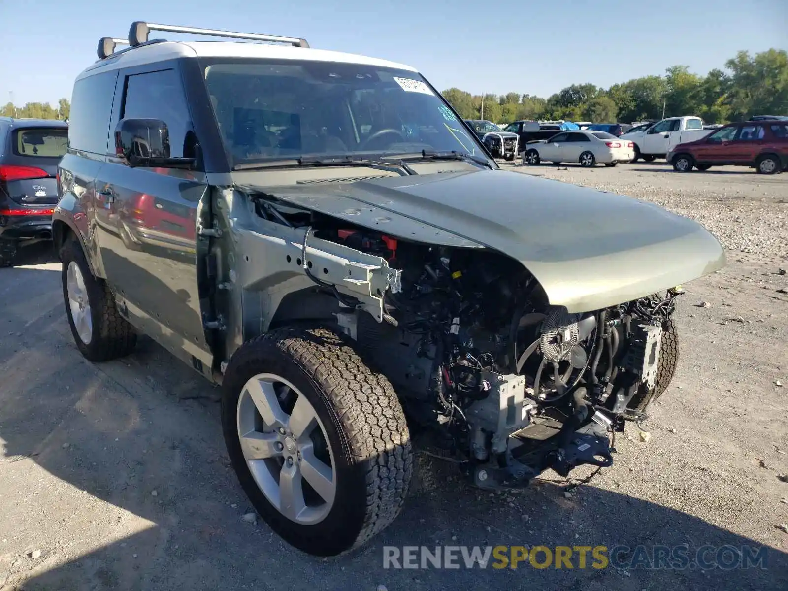 1 Photograph of a damaged car SALEV6RU2M2049283 LAND ROVER ALL OTHER 2021