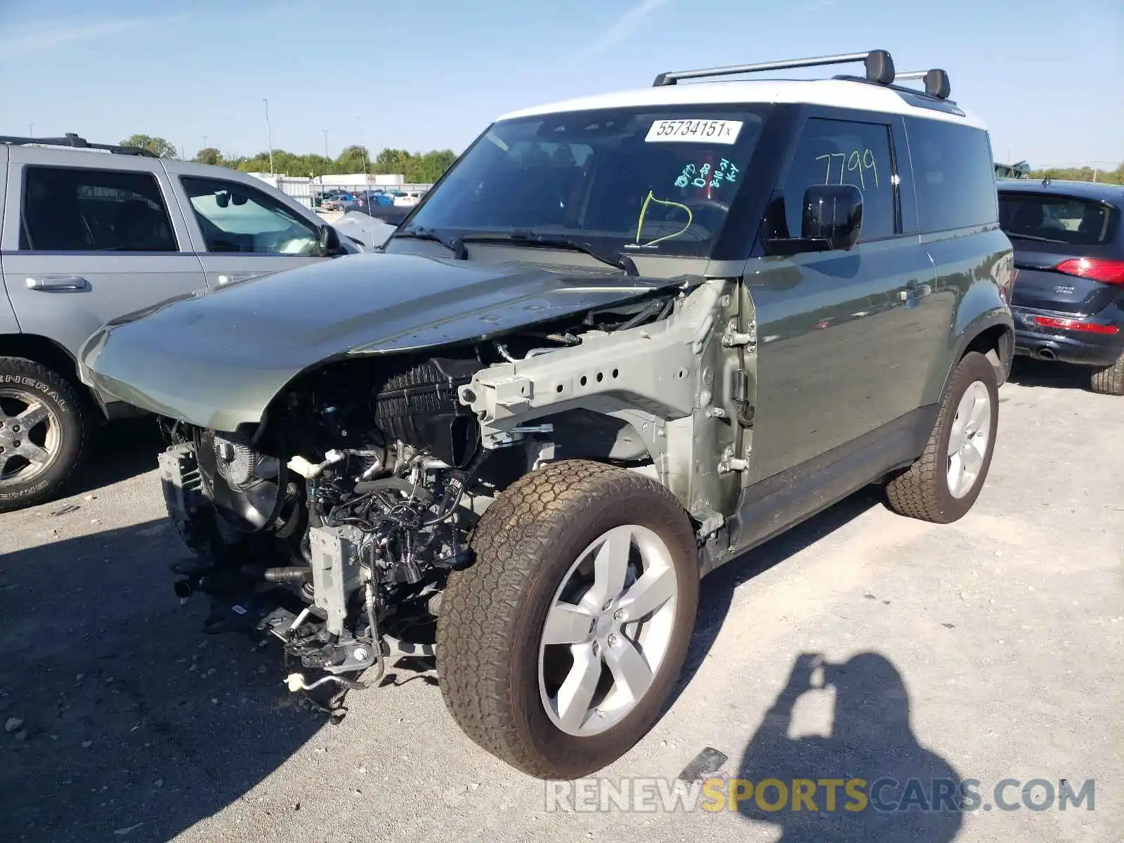 2 Photograph of a damaged car SALEV6RU2M2049283 LAND ROVER ALL OTHER 2021