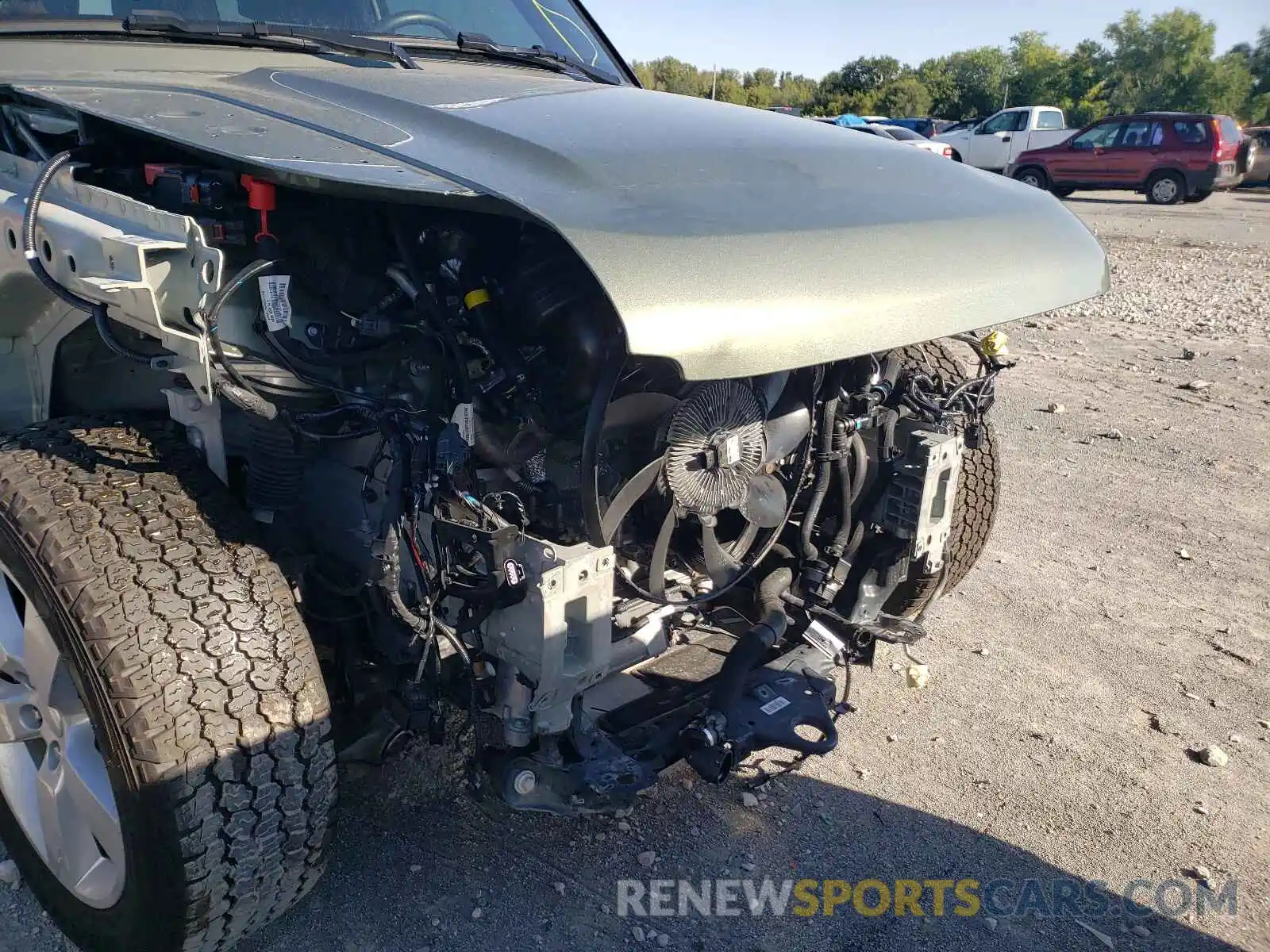 9 Photograph of a damaged car SALEV6RU2M2049283 LAND ROVER ALL OTHER 2021