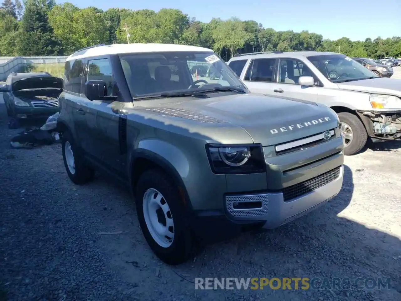 1 Photograph of a damaged car SALEJ6RX4N2091915 LAND ROVER ALL OTHER 2022