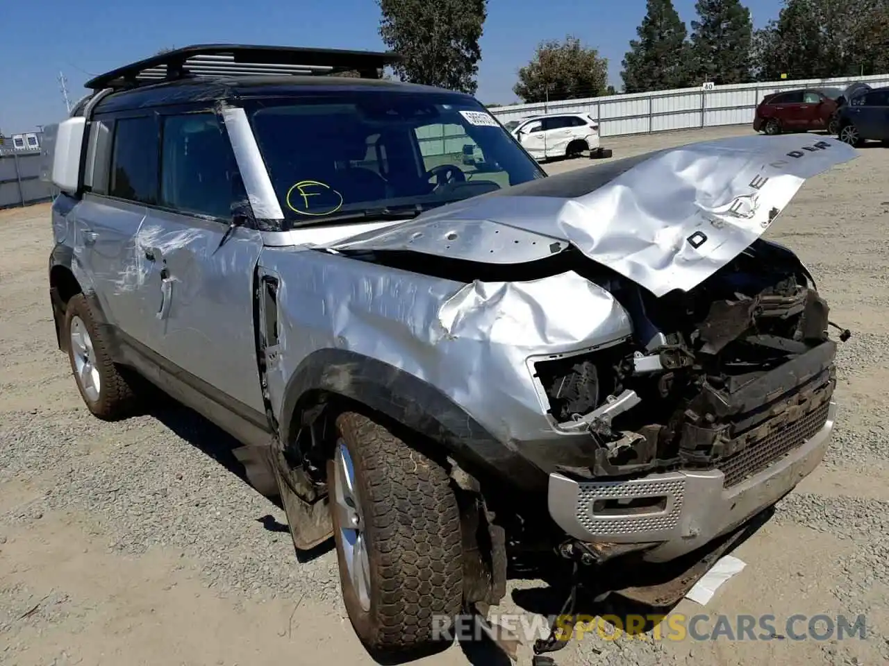 9 Photograph of a damaged car SALE17EU0L2002405 LAND ROVER DEFENDER 2020