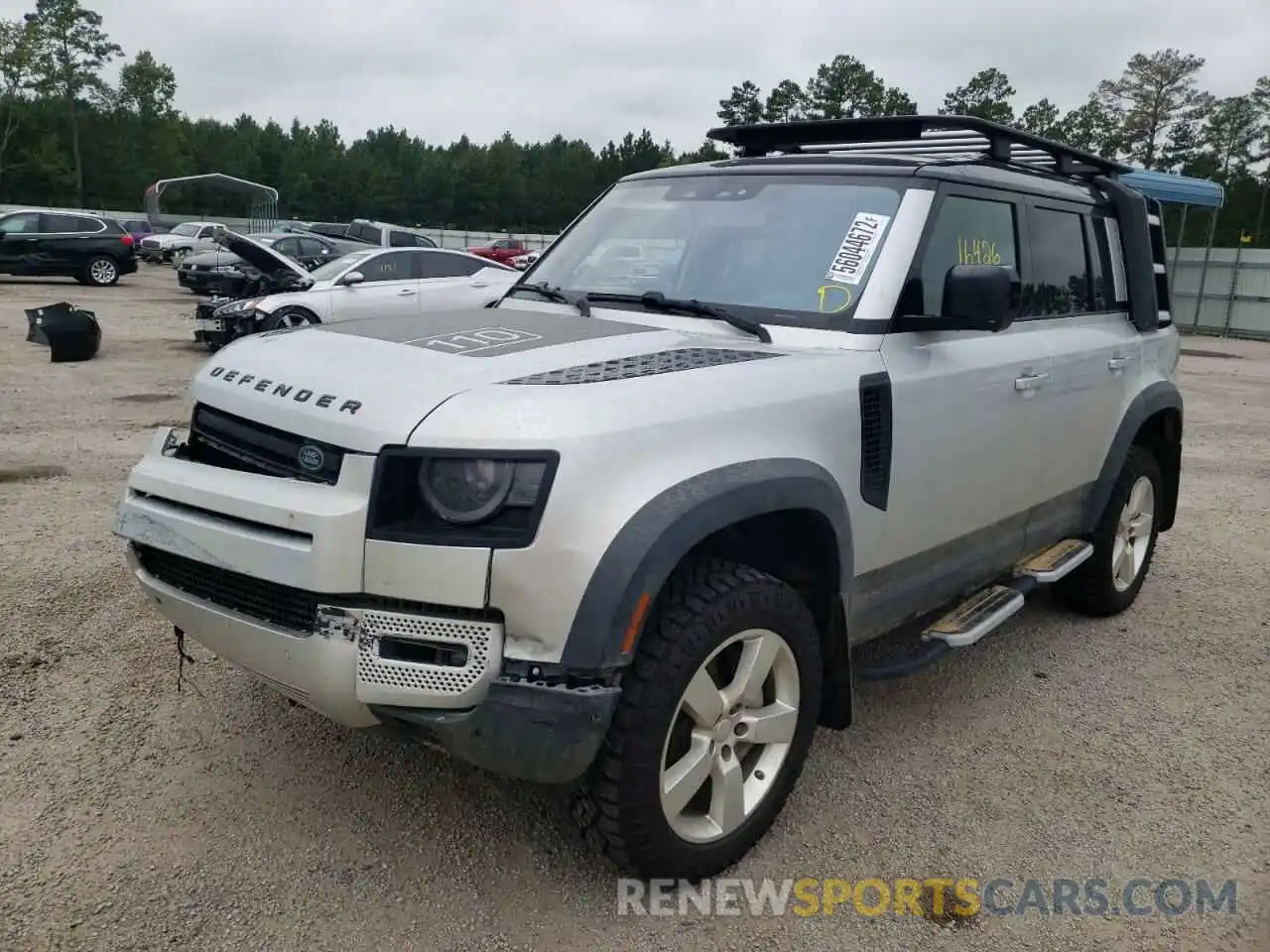 2 Photograph of a damaged car SALE17EU6L2010590 LAND ROVER DEFENDER 2020