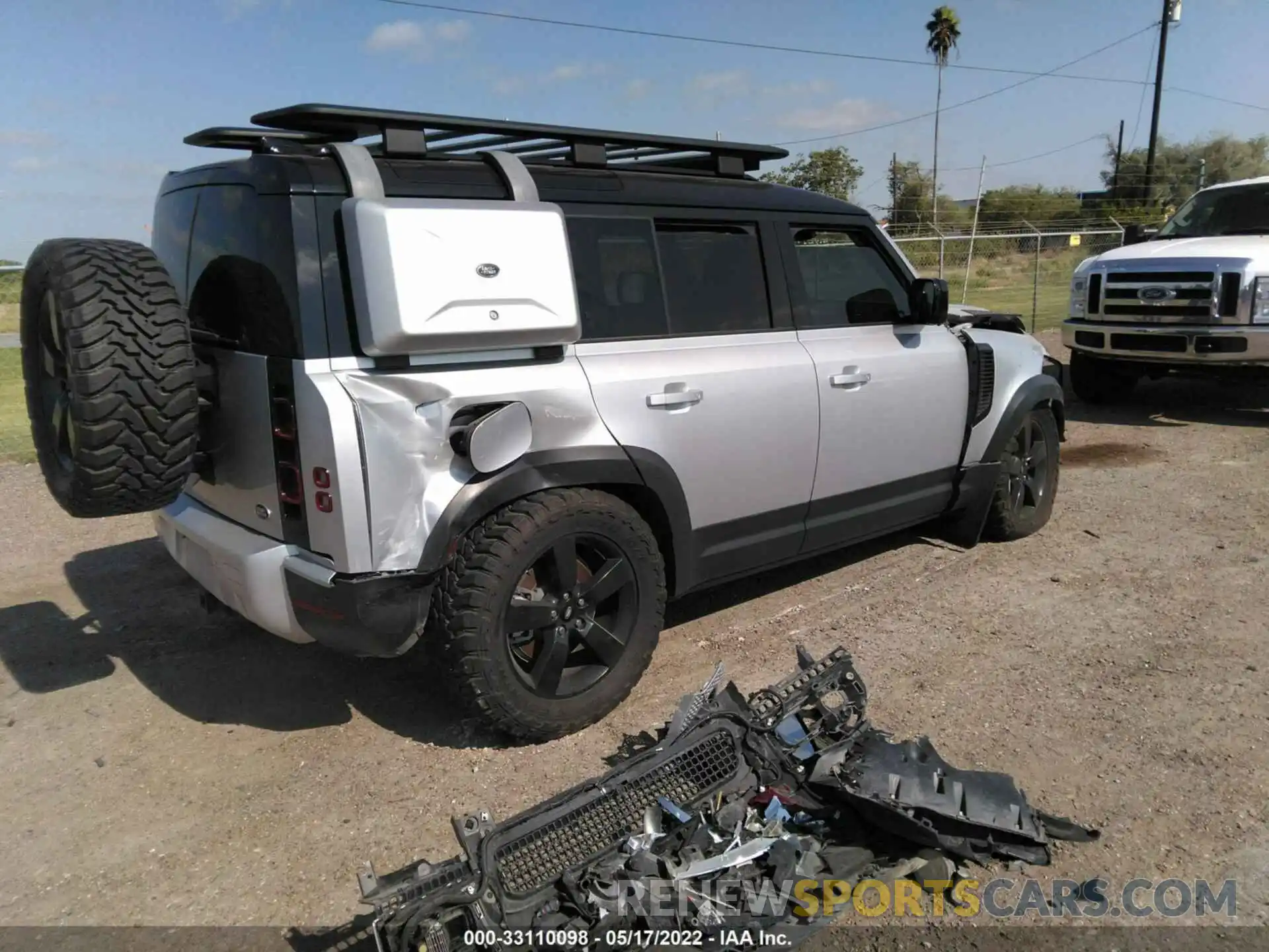 4 Фотография поврежденного автомобиля SALE17EU7L2011036 LAND ROVER DEFENDER 2020