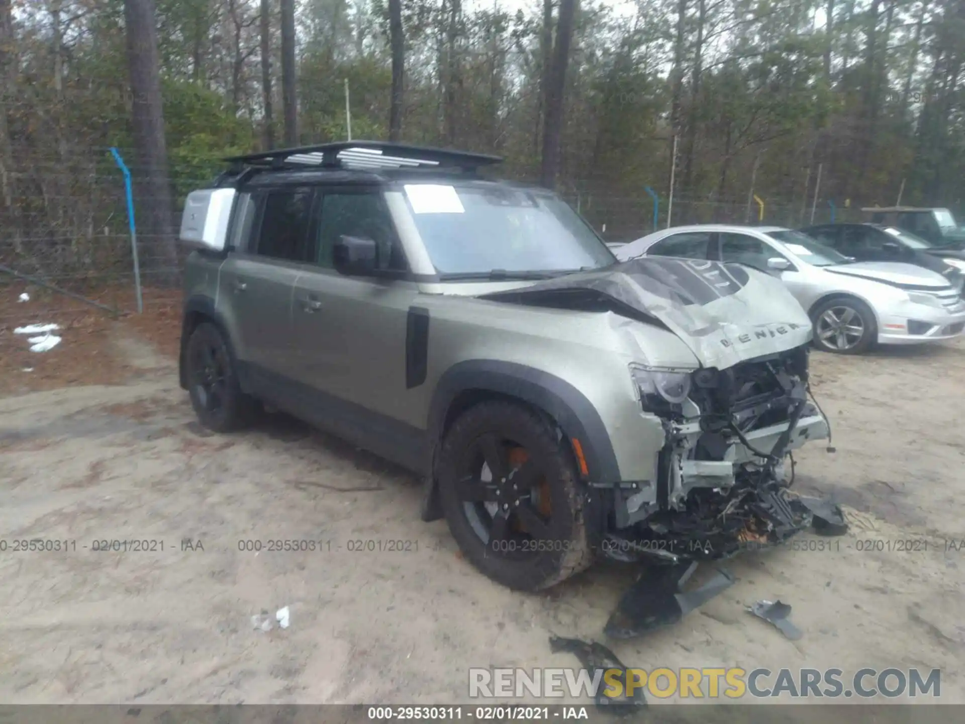 1 Photograph of a damaged car SALE1EEU4L2014433 LAND ROVER DEFENDER 2020