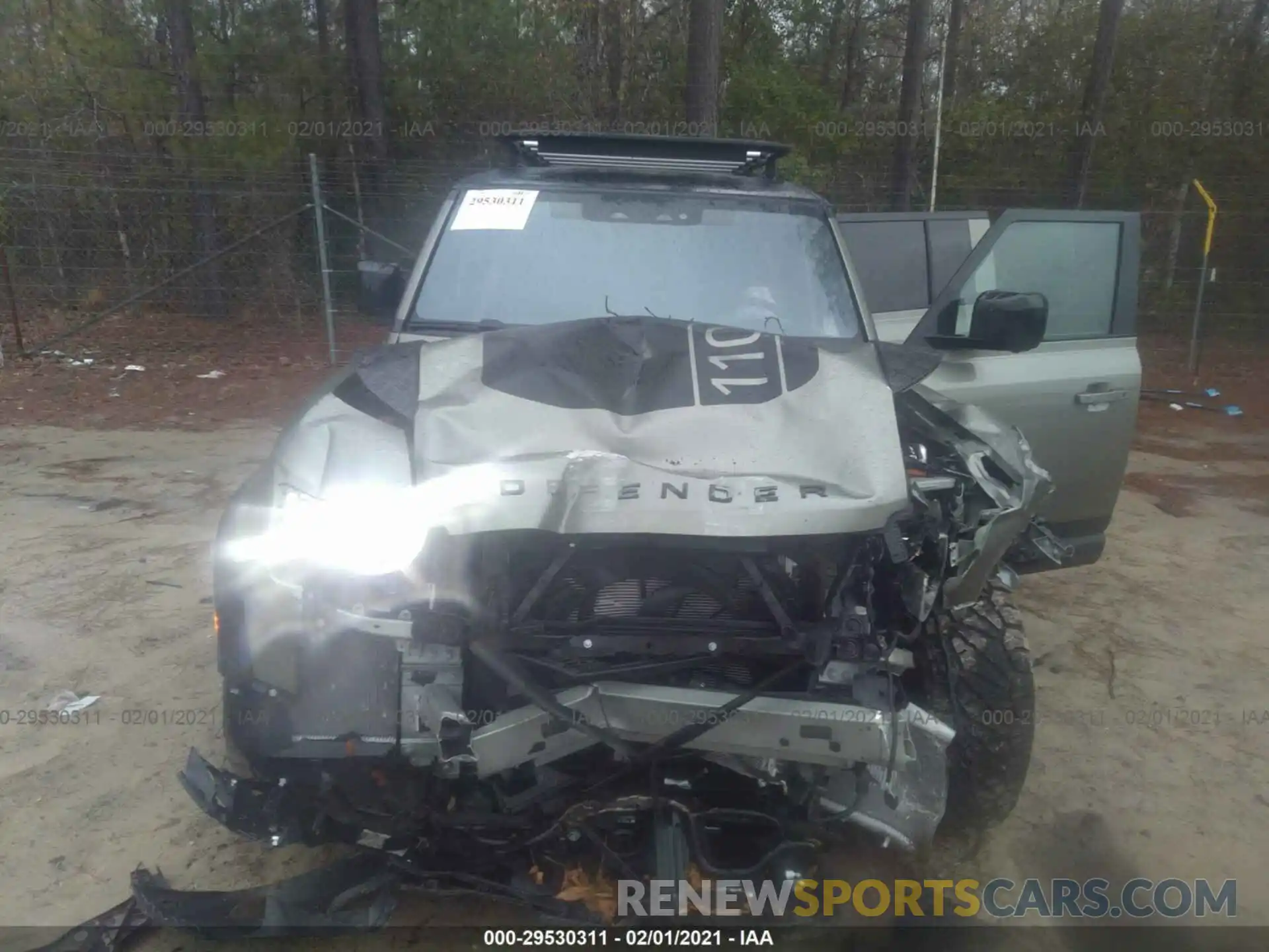 10 Photograph of a damaged car SALE1EEU4L2014433 LAND ROVER DEFENDER 2020