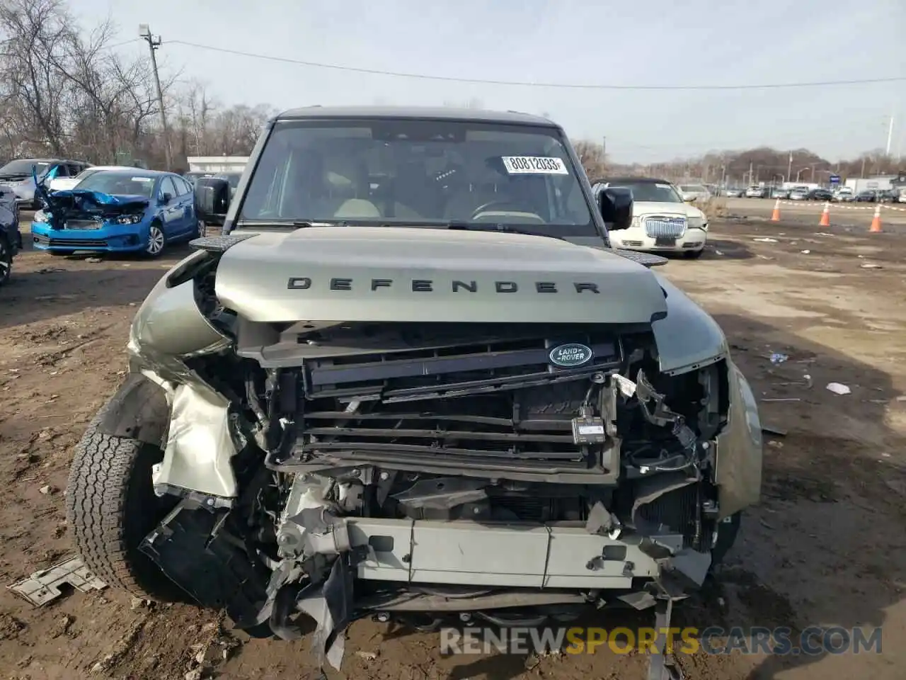 5 Photograph of a damaged car SALE1EEU6L2030133 LAND ROVER DEFENDER 2020