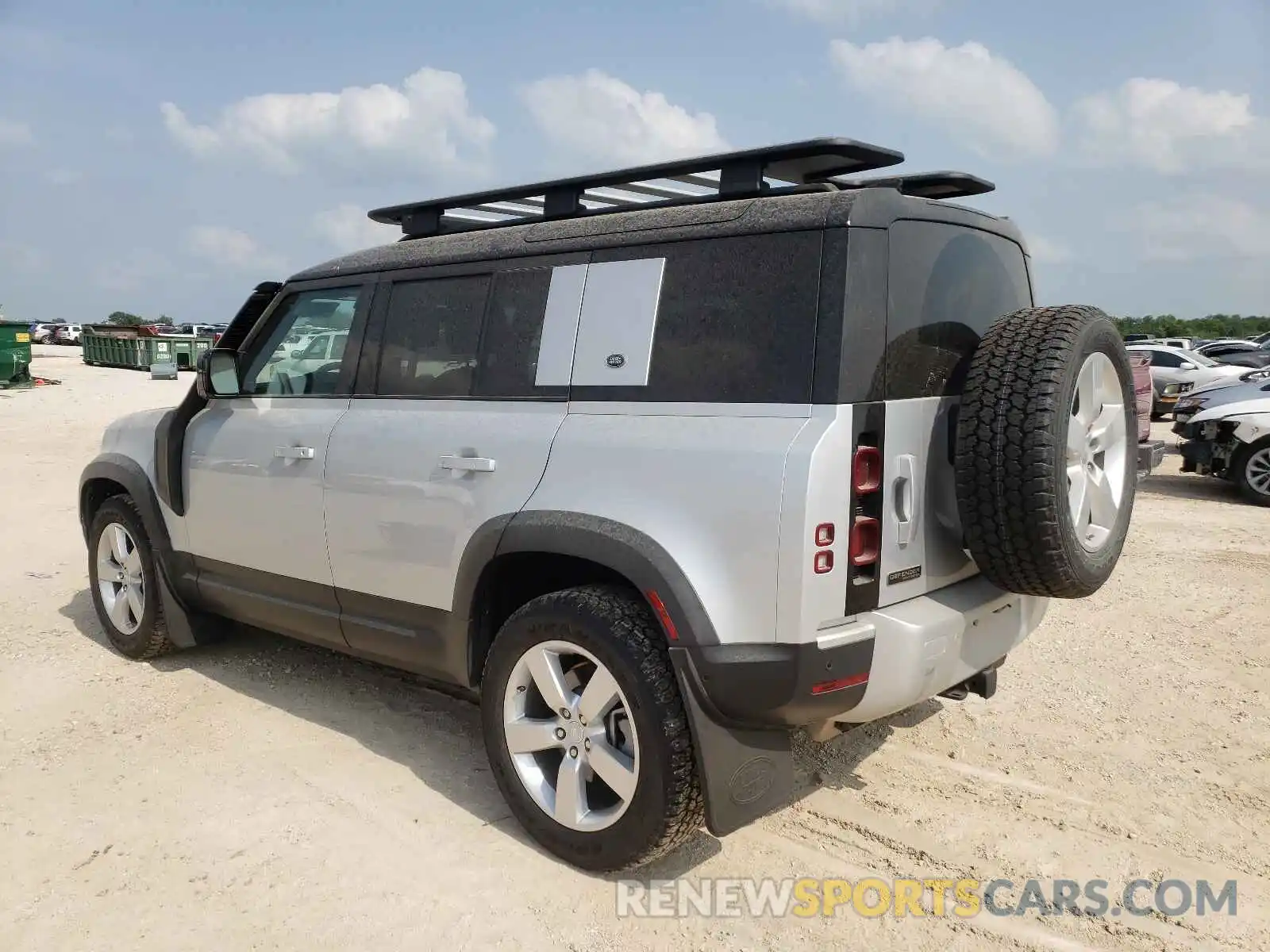 3 Photograph of a damaged car SALE1EEU7L2021795 LAND ROVER DEFENDER 2020