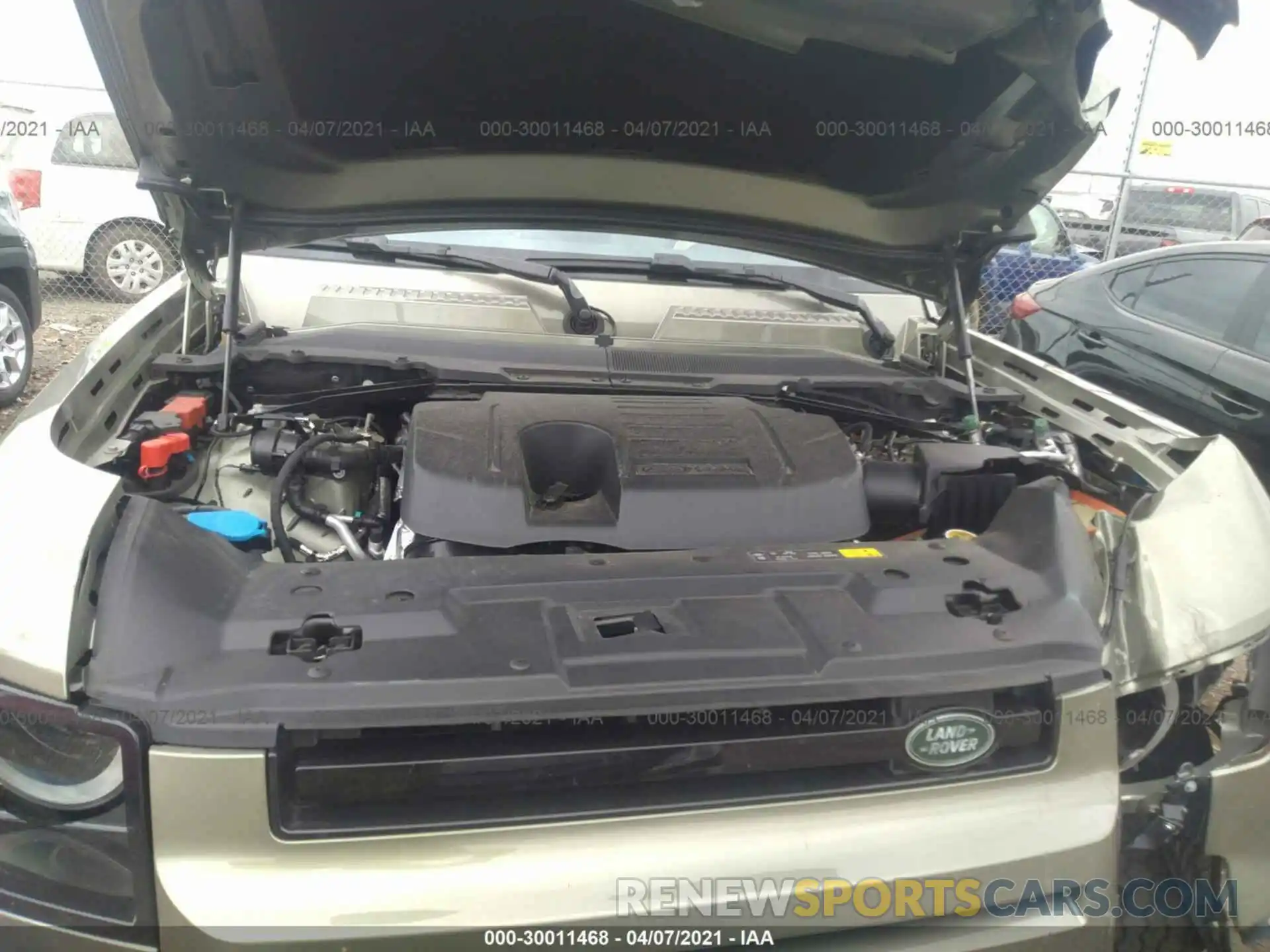 10 Photograph of a damaged car SALE1EEU8L2021062 LAND ROVER DEFENDER 2020