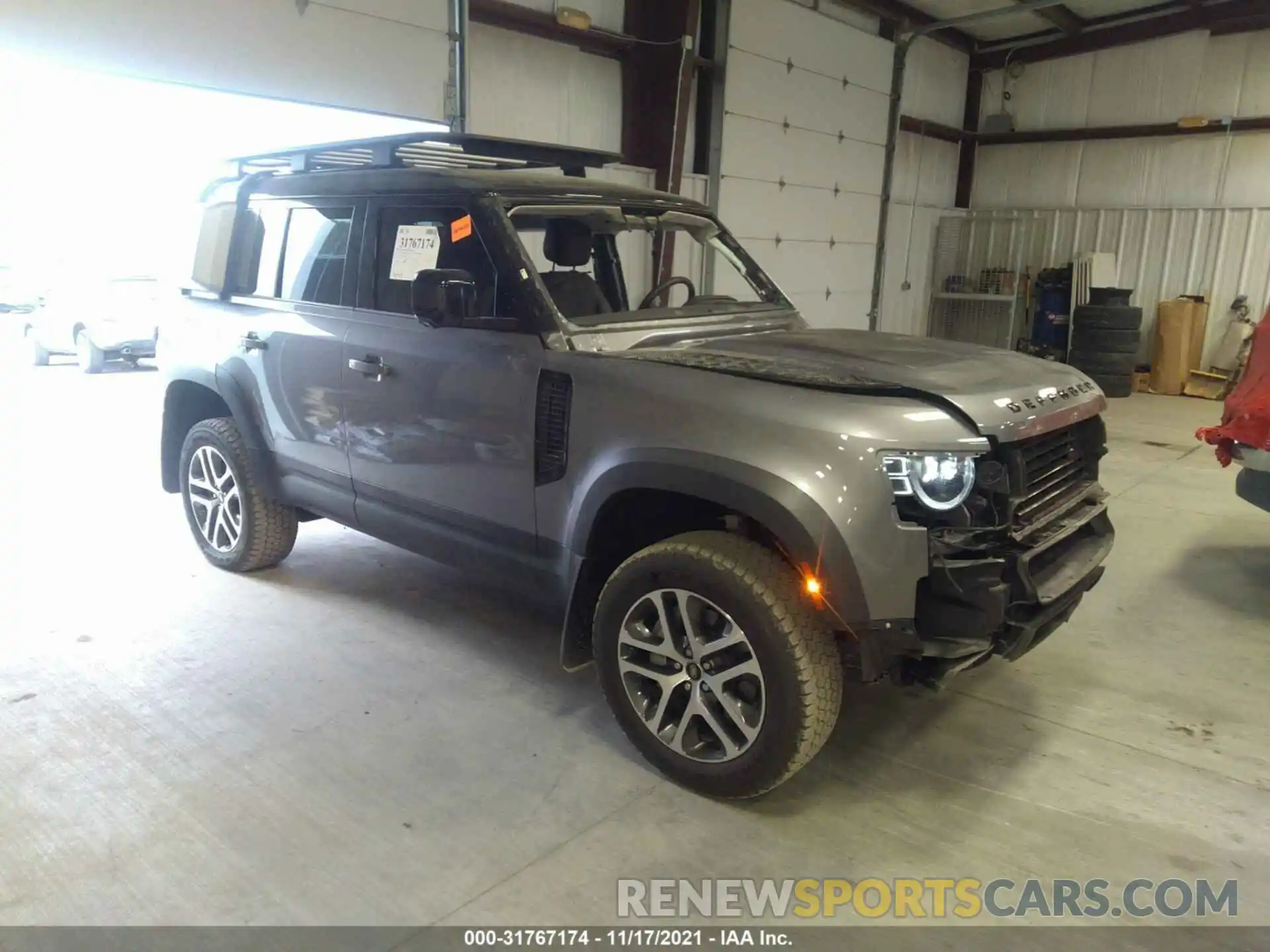 1 Photograph of a damaged car SALE97EU0L2022534 LAND ROVER DEFENDER 2020