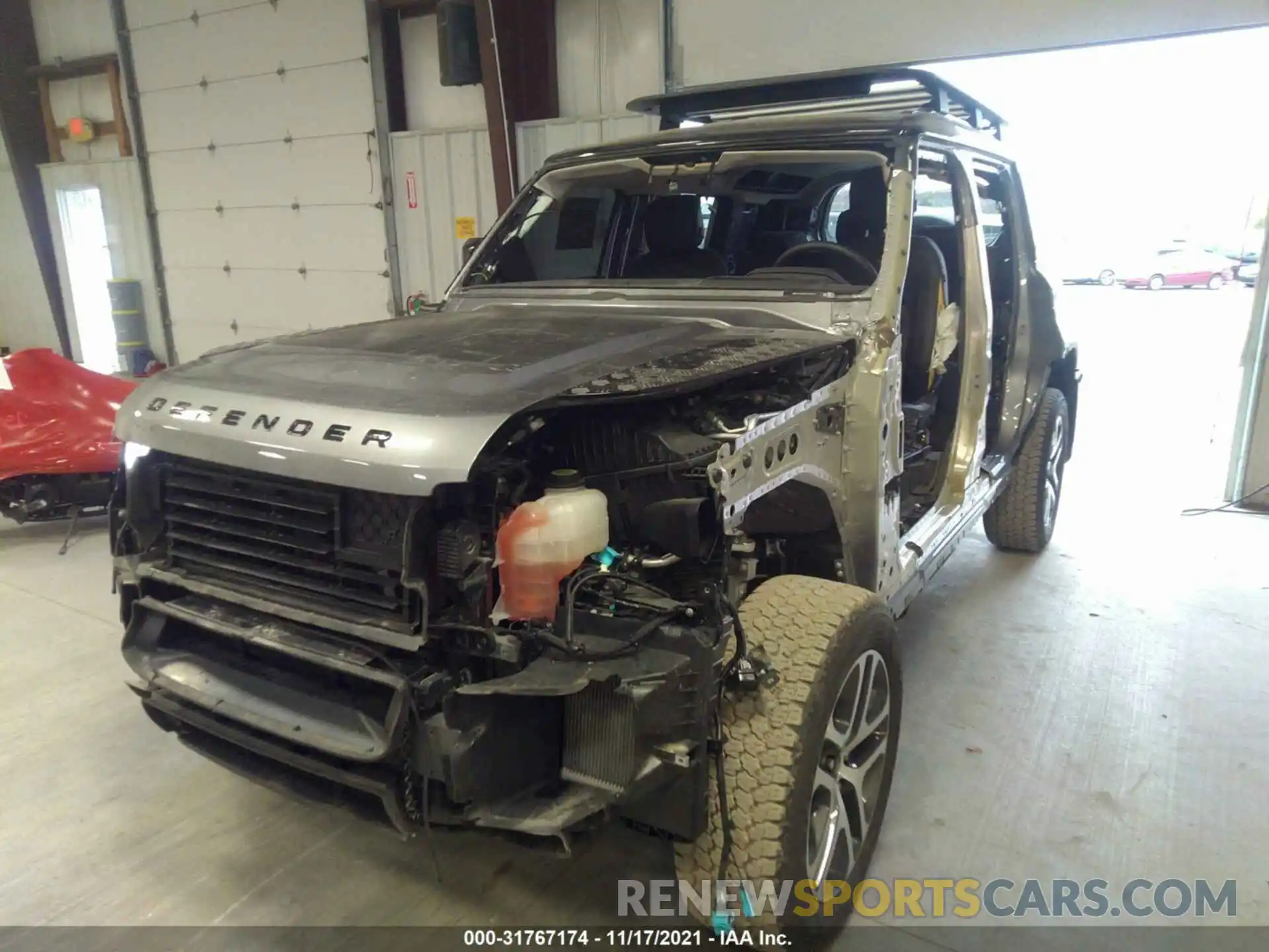 6 Photograph of a damaged car SALE97EU0L2022534 LAND ROVER DEFENDER 2020