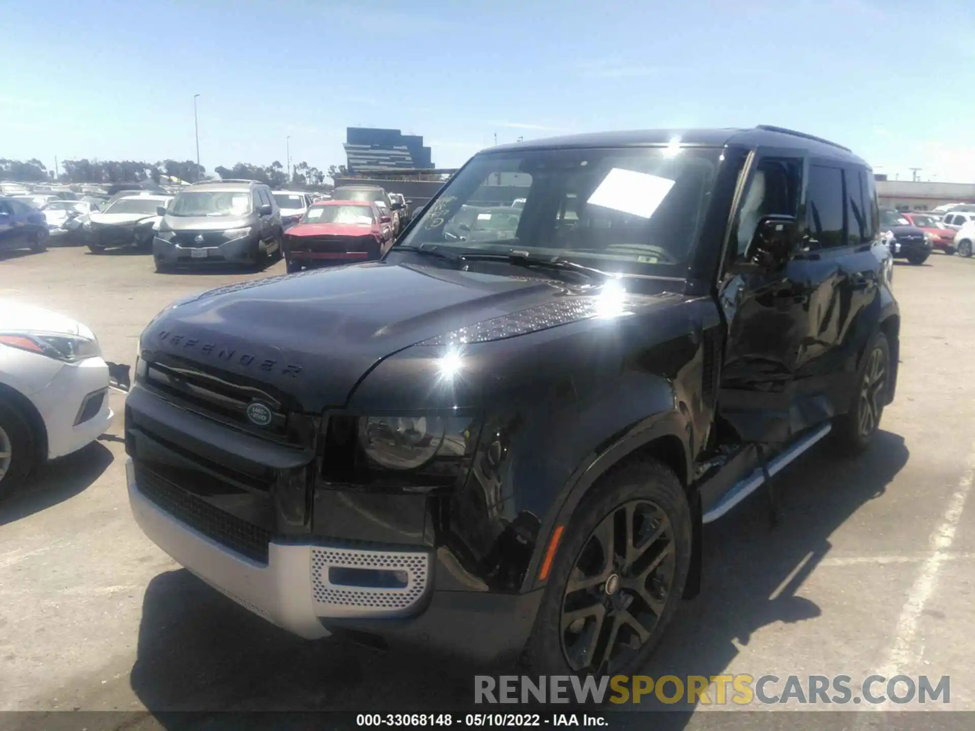 2 Photograph of a damaged car SALE97EU1L2017388 LAND ROVER DEFENDER 2020