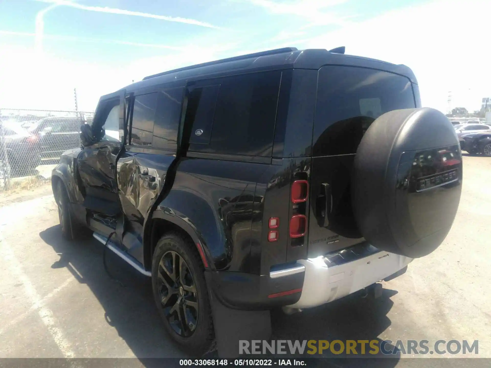 3 Photograph of a damaged car SALE97EU1L2017388 LAND ROVER DEFENDER 2020