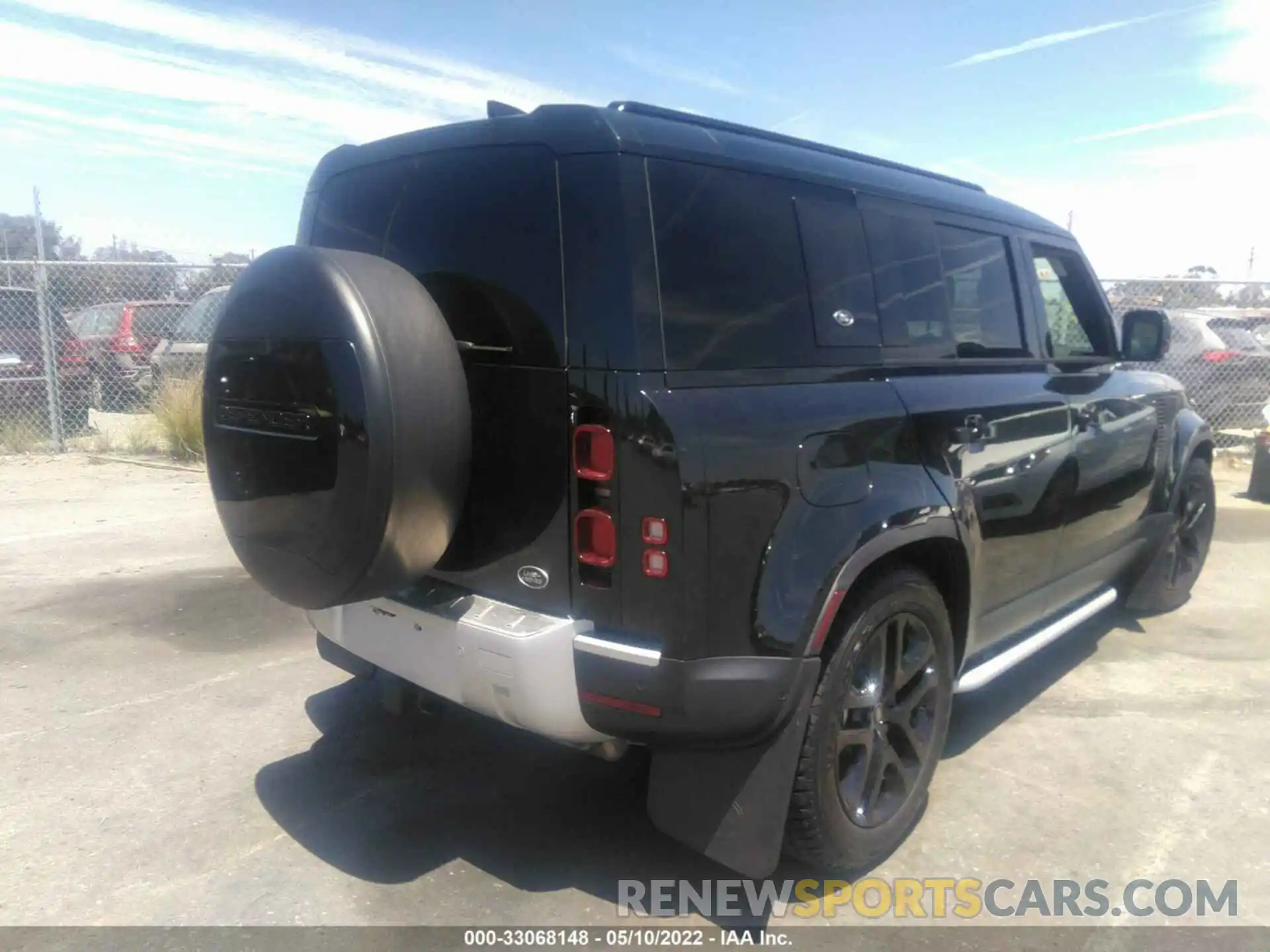 4 Photograph of a damaged car SALE97EU1L2017388 LAND ROVER DEFENDER 2020