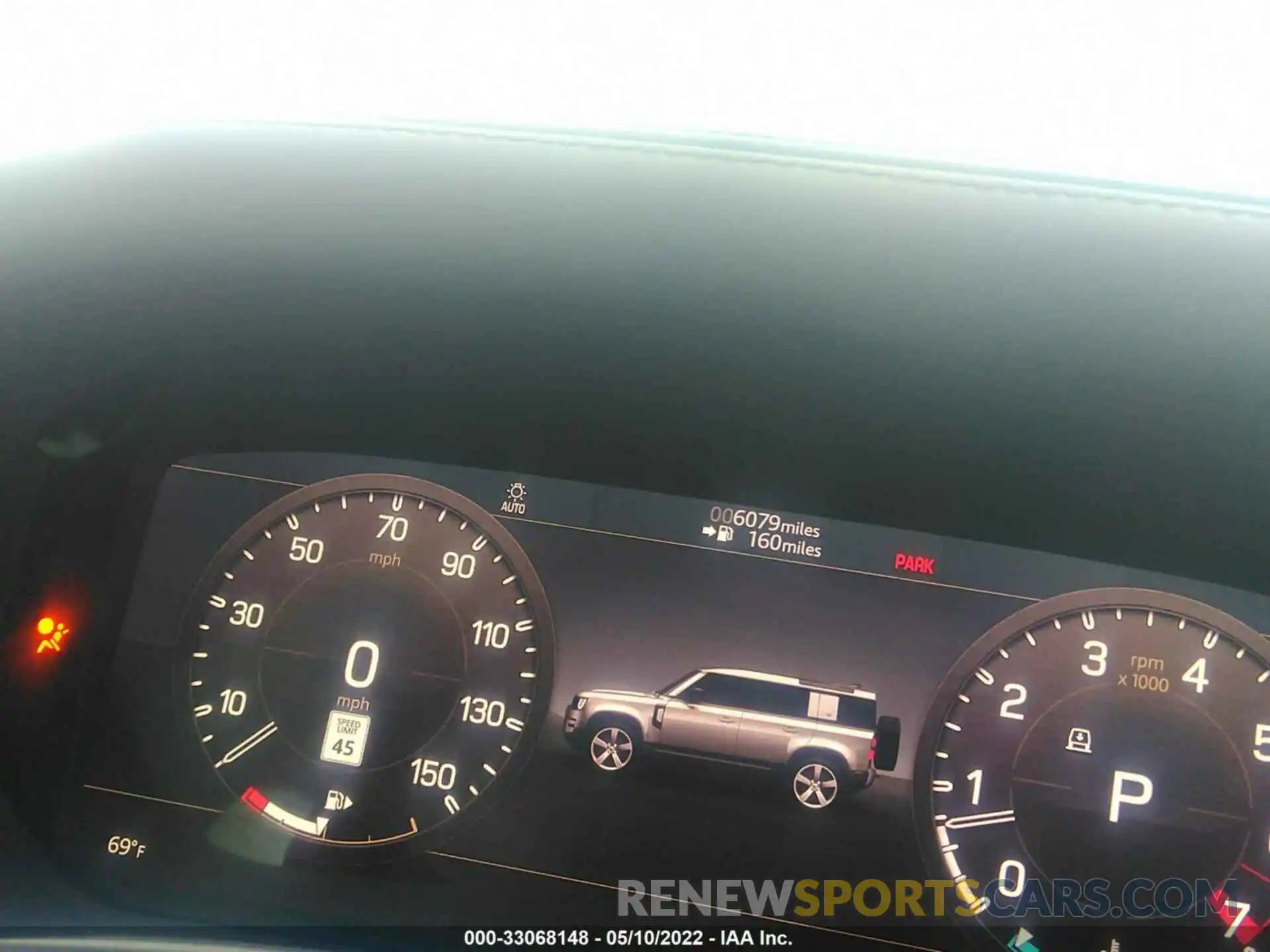 7 Photograph of a damaged car SALE97EU1L2017388 LAND ROVER DEFENDER 2020