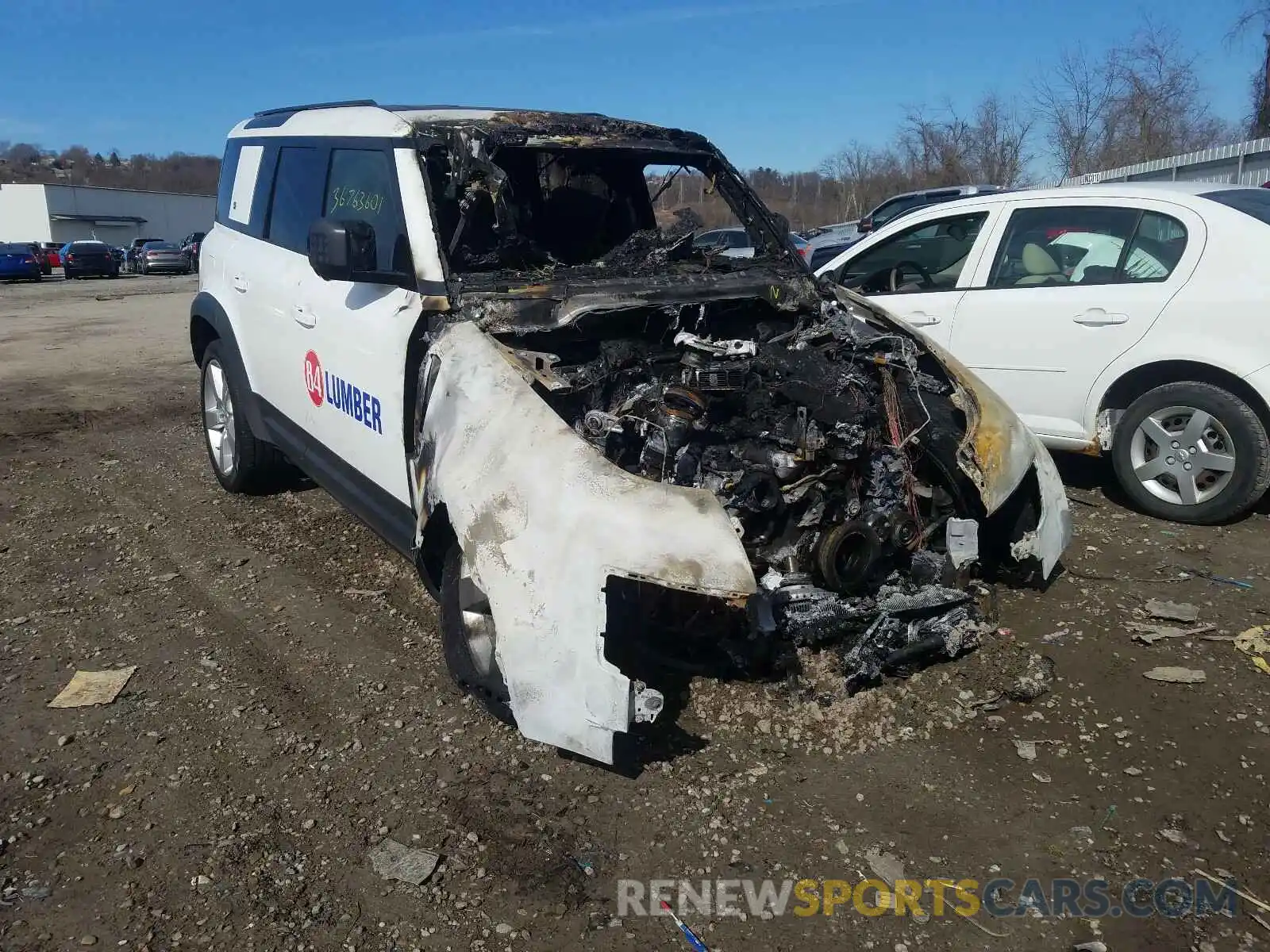 1 Photograph of a damaged car SALE97EU4L2016171 LAND ROVER DEFENDER 2020