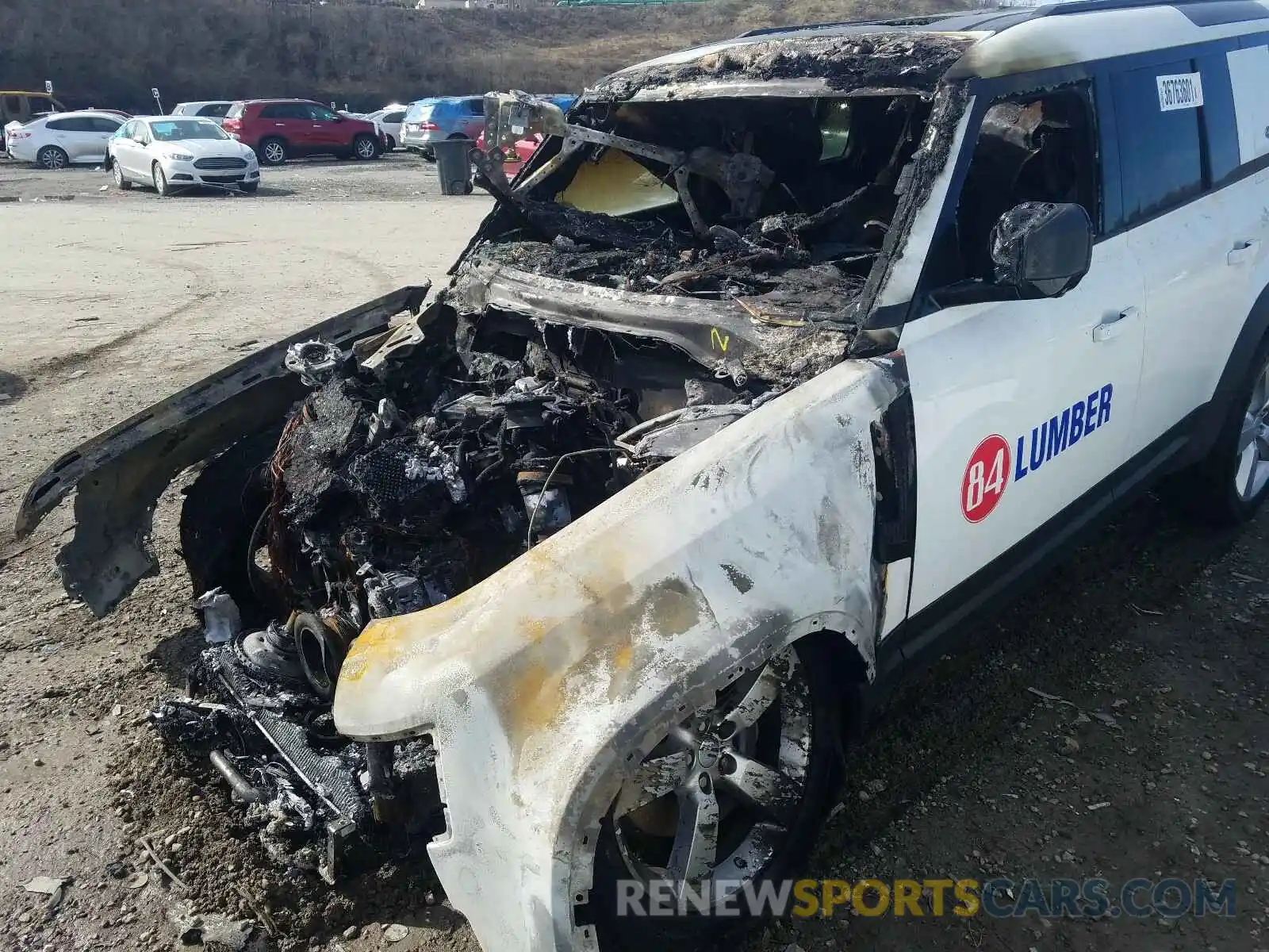 10 Photograph of a damaged car SALE97EU4L2016171 LAND ROVER DEFENDER 2020