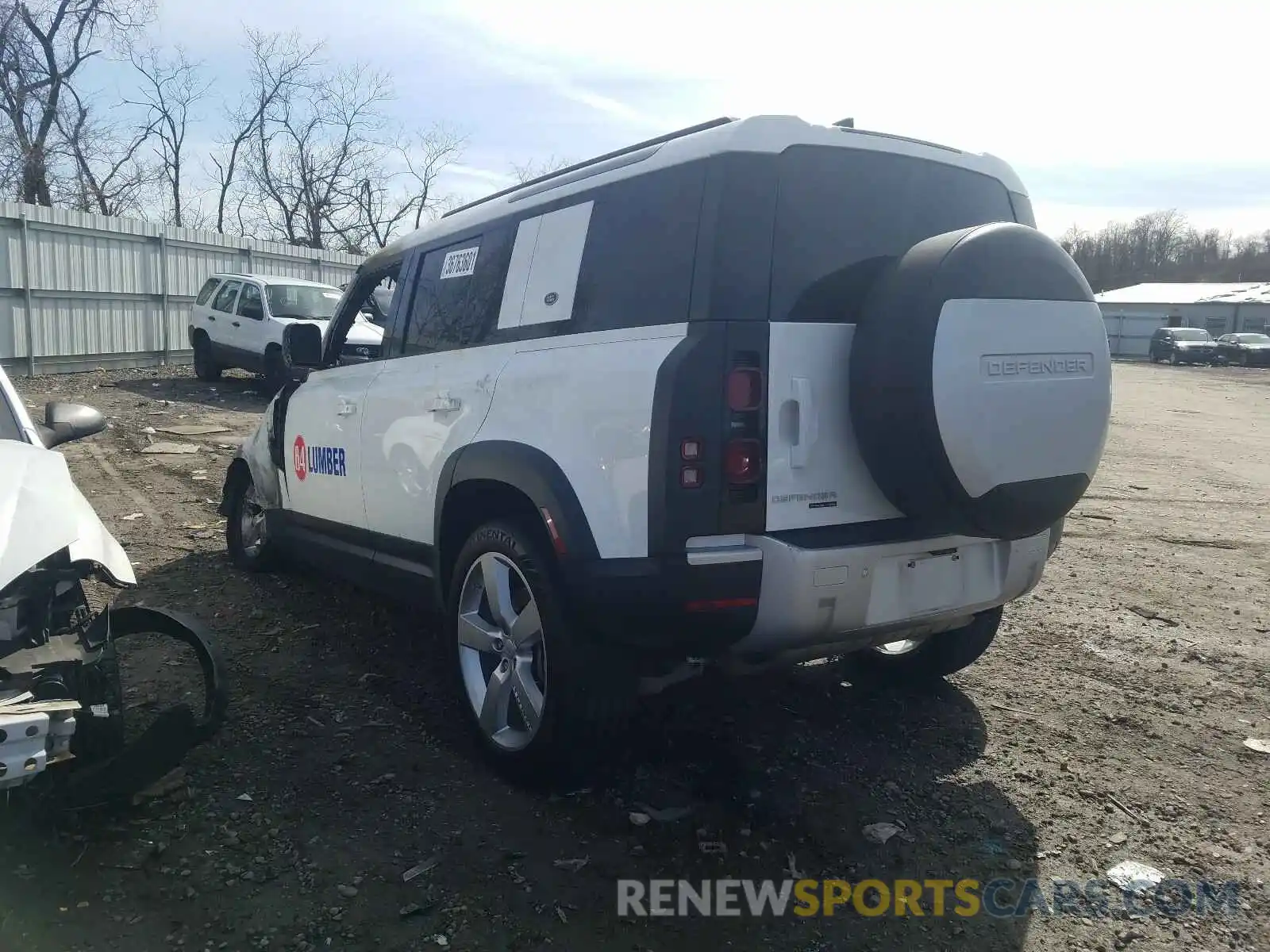 3 Photograph of a damaged car SALE97EU4L2016171 LAND ROVER DEFENDER 2020