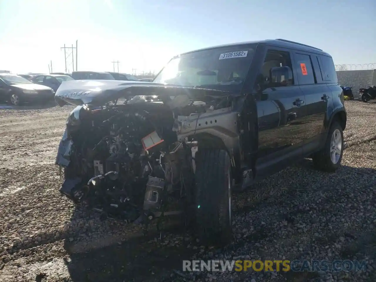 2 Photograph of a damaged car SALE97EU4L2026439 LAND ROVER DEFENDER 2020