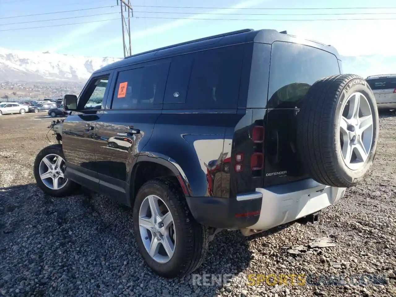 3 Photograph of a damaged car SALE97EU4L2026439 LAND ROVER DEFENDER 2020