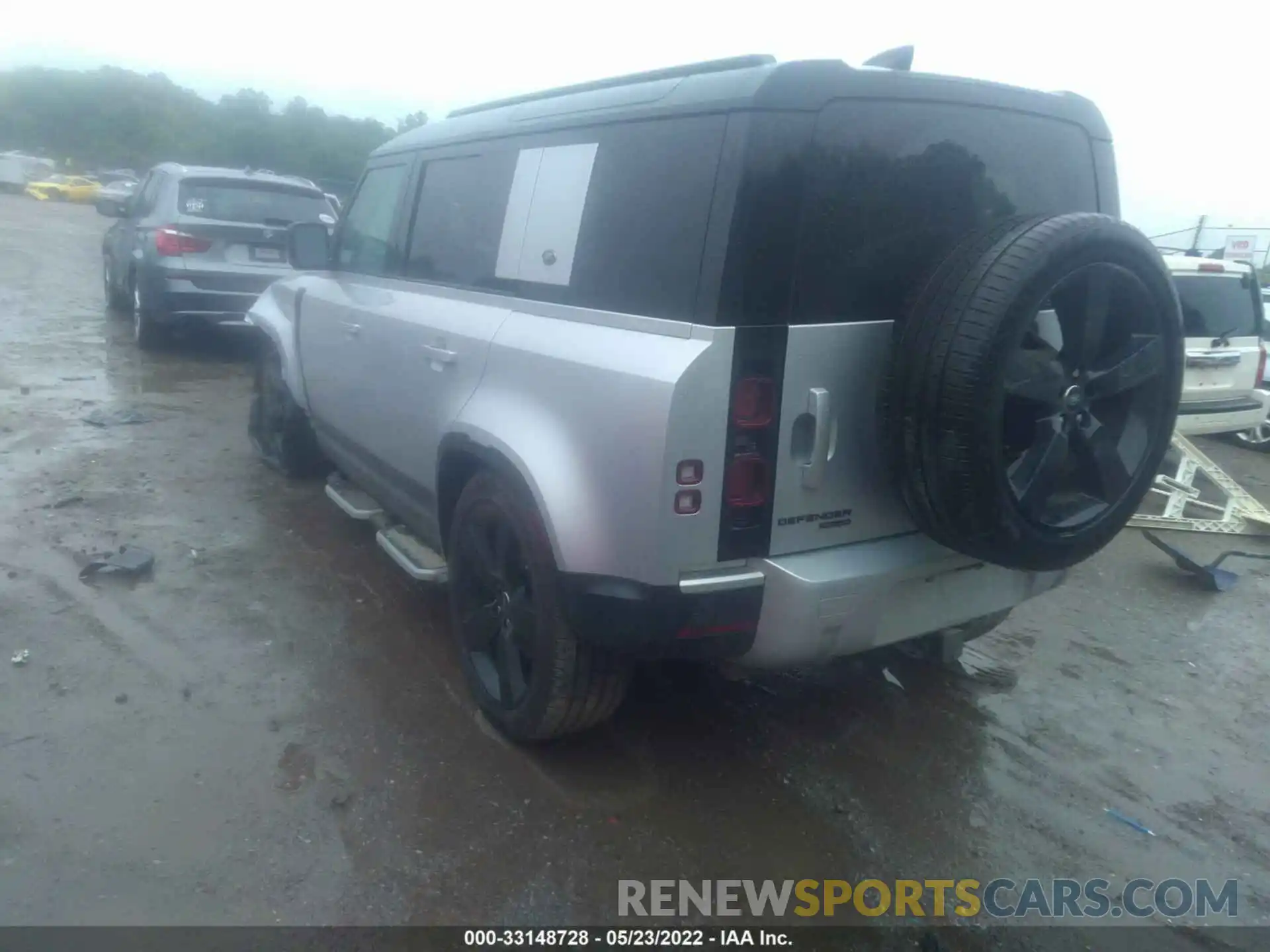 3 Фотография поврежденного автомобиля SALE97EU6L2016107 LAND ROVER DEFENDER 2020