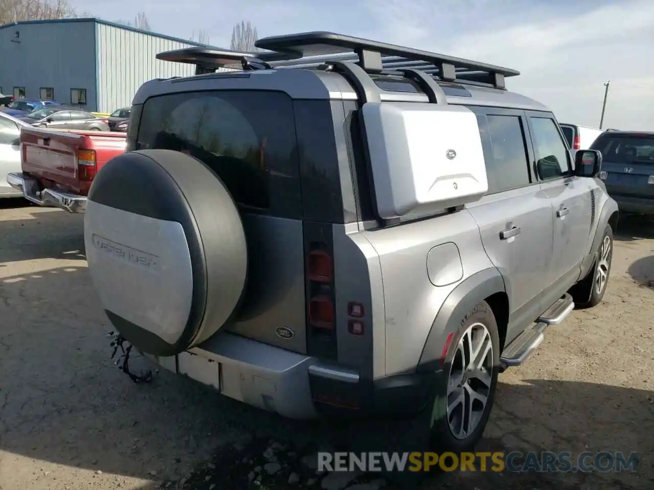 4 Photograph of a damaged car SALE97EU8L2015993 LAND ROVER DEFENDER 2020