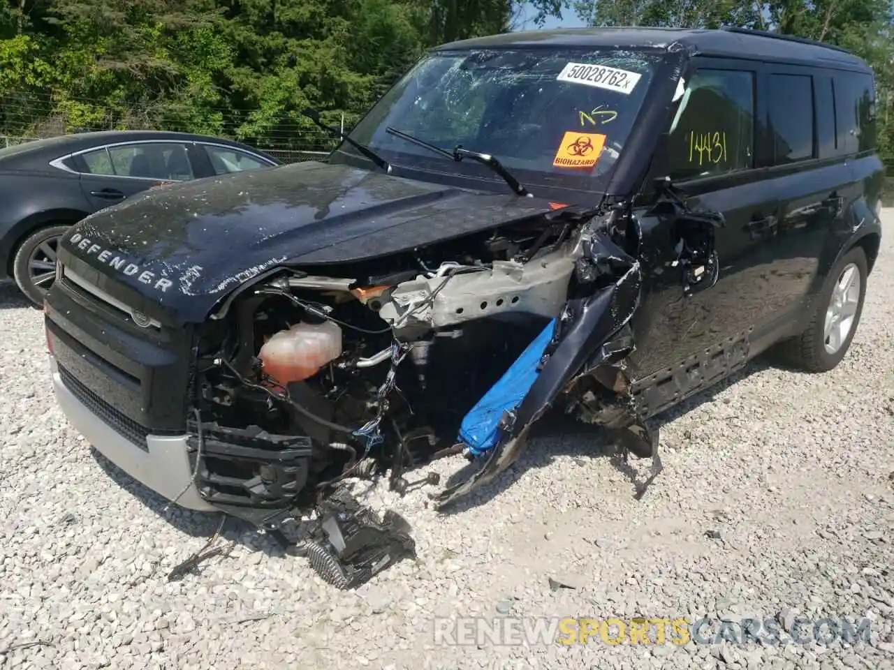 9 Photograph of a damaged car SALE97EU8L2017422 LAND ROVER DEFENDER 2020