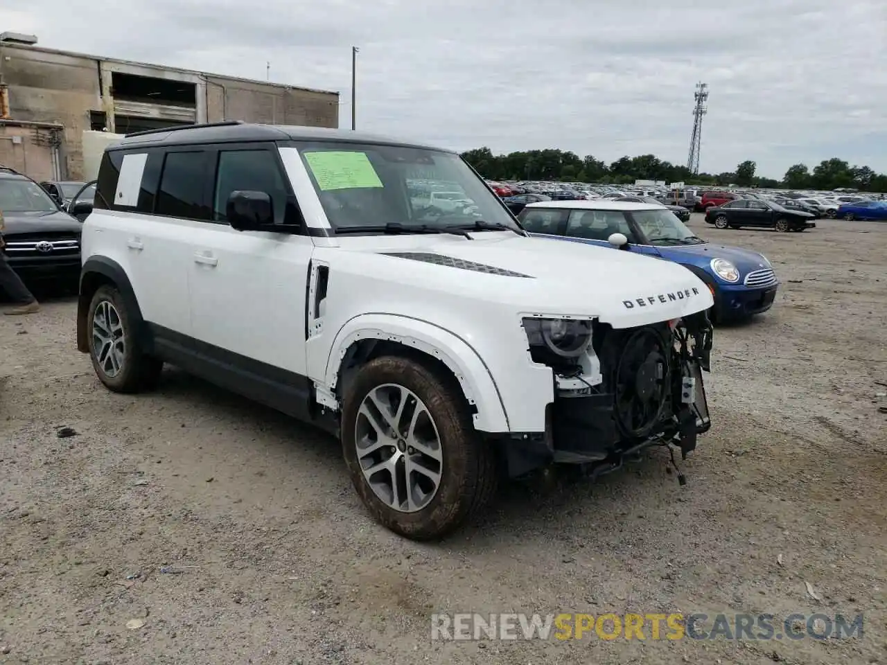 1 Photograph of a damaged car SALE97EU9L2016540 LAND ROVER DEFENDER 2020