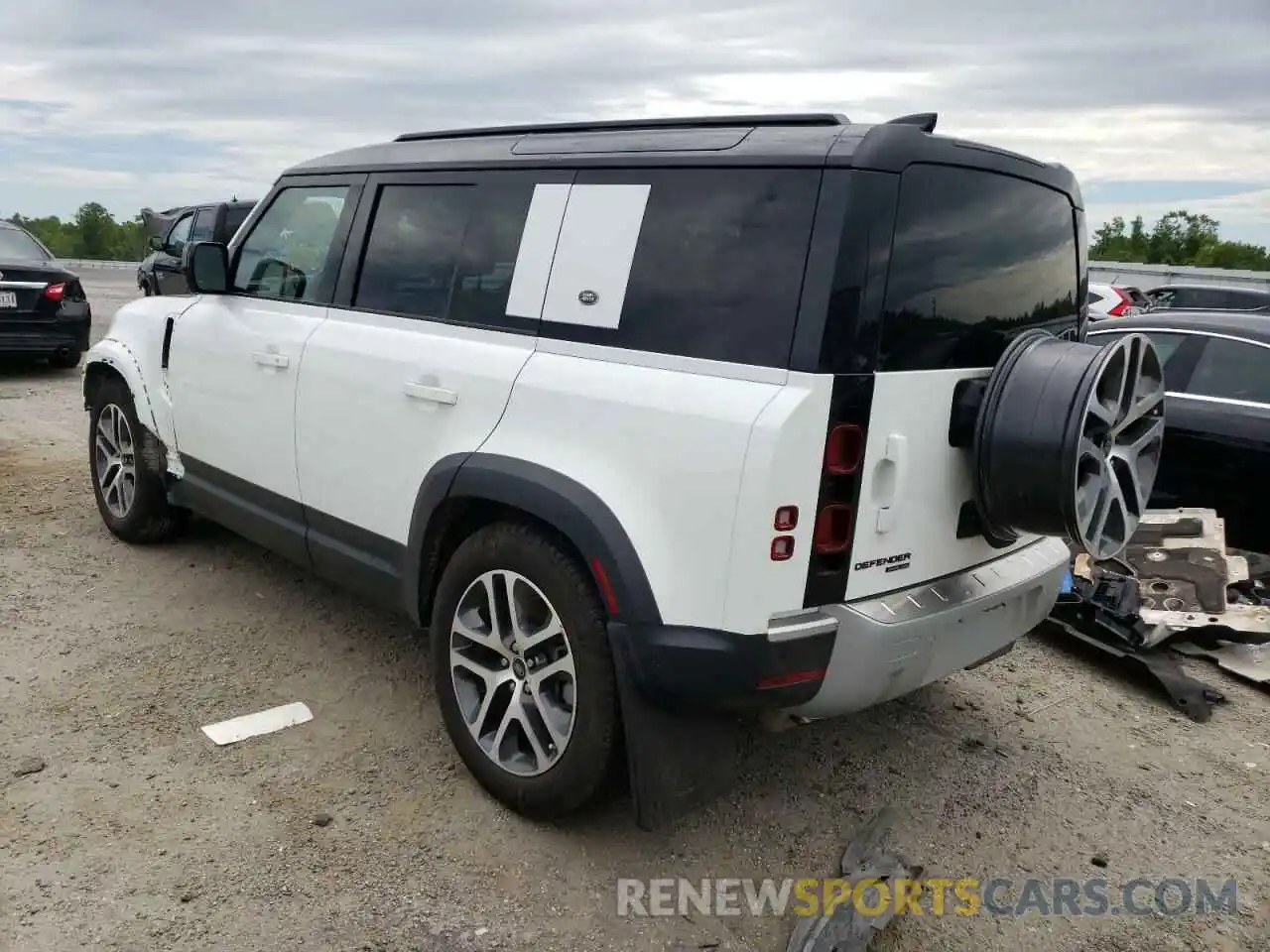 3 Photograph of a damaged car SALE97EU9L2016540 LAND ROVER DEFENDER 2020